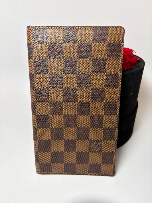 Louis Vuitton Damier Ebene Slim Wallet/Passport Holder