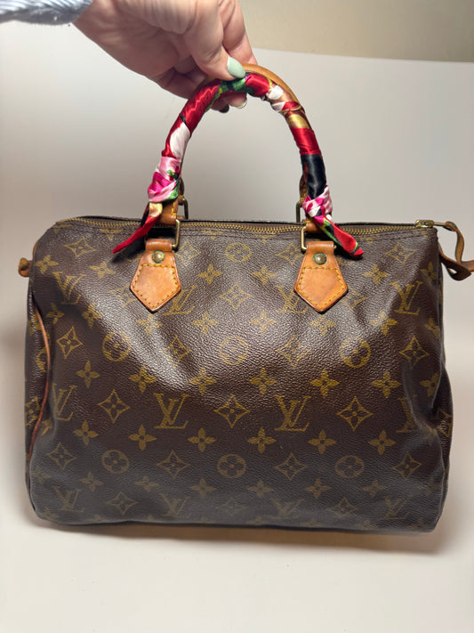 Louis Vuitton Speedy 30 Monogram-July 1993 in France