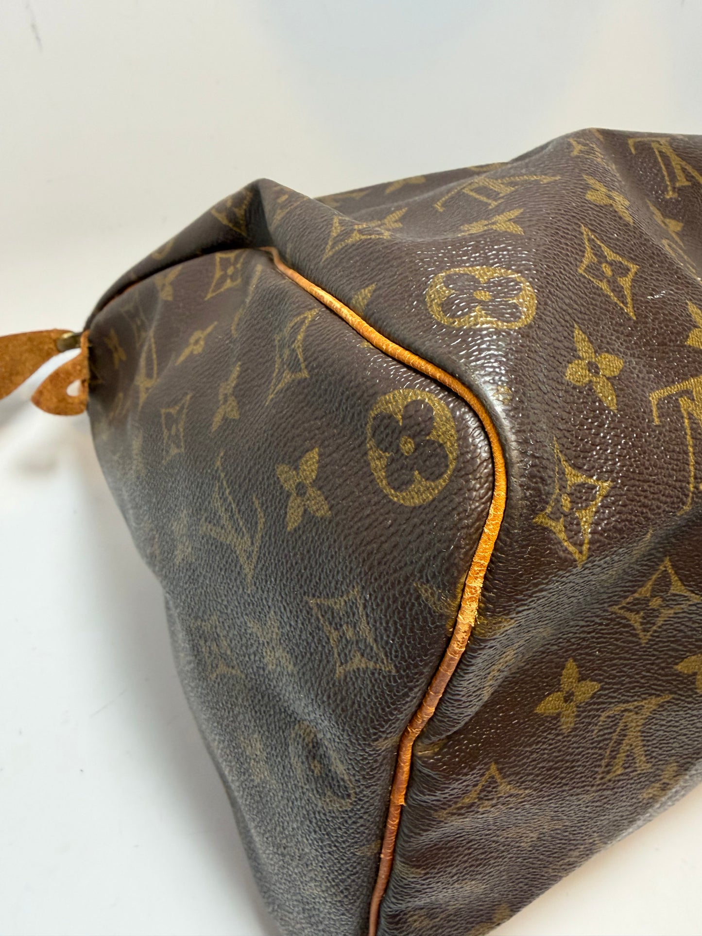 Louis Vuitton Speedy 35 Monogram, made in France Sept. 1994