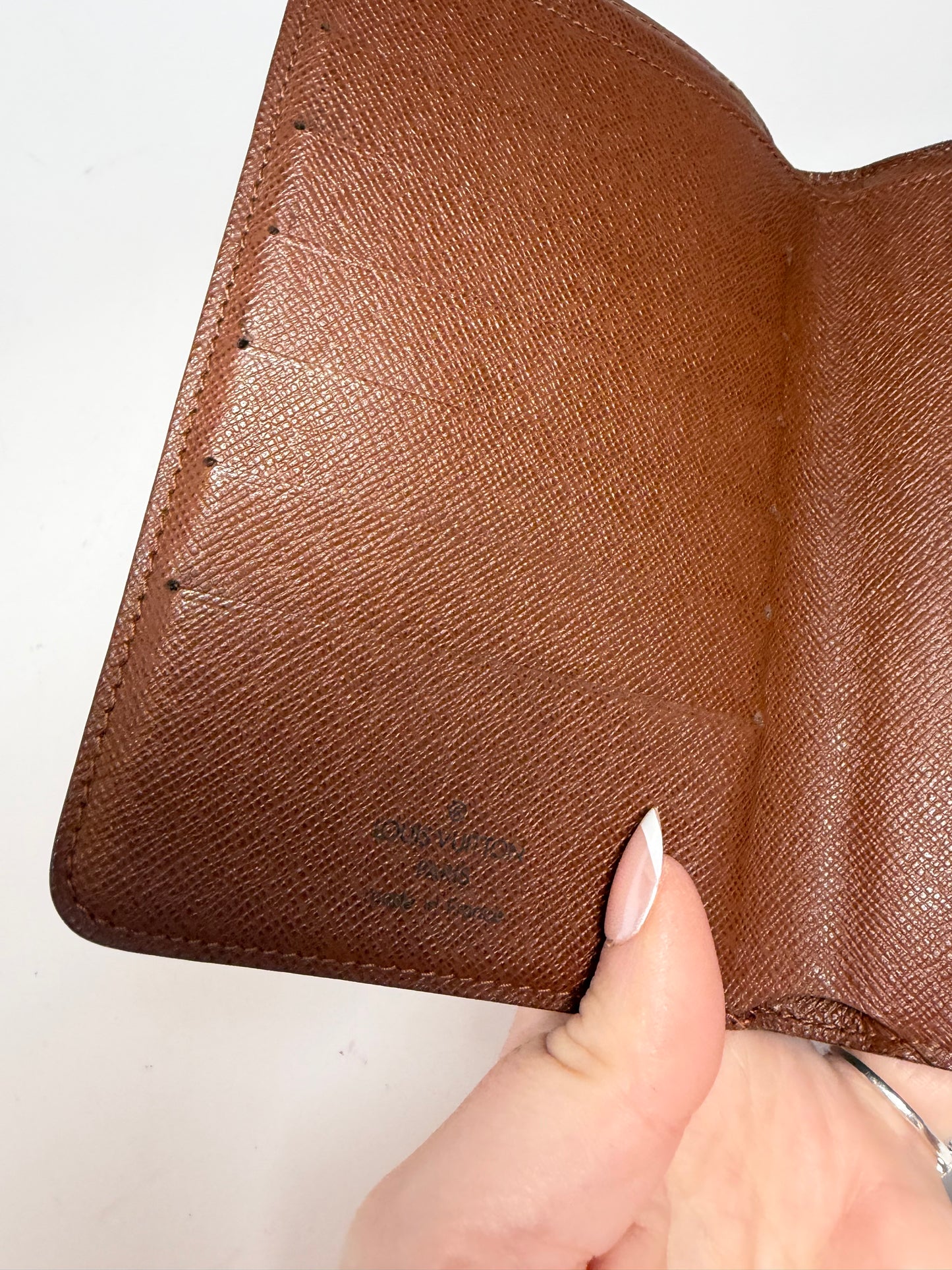 Louis Vuitton Porte Papier Passport Wallet Monogram