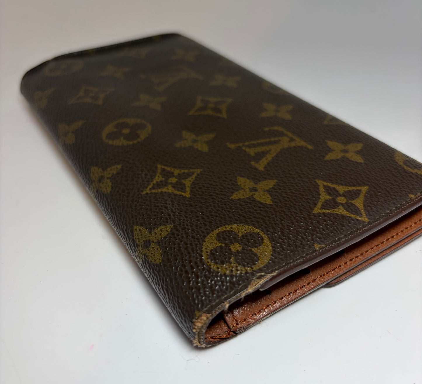 Louis Vuitton Porte Tressor International Monogram Trifold Wallet