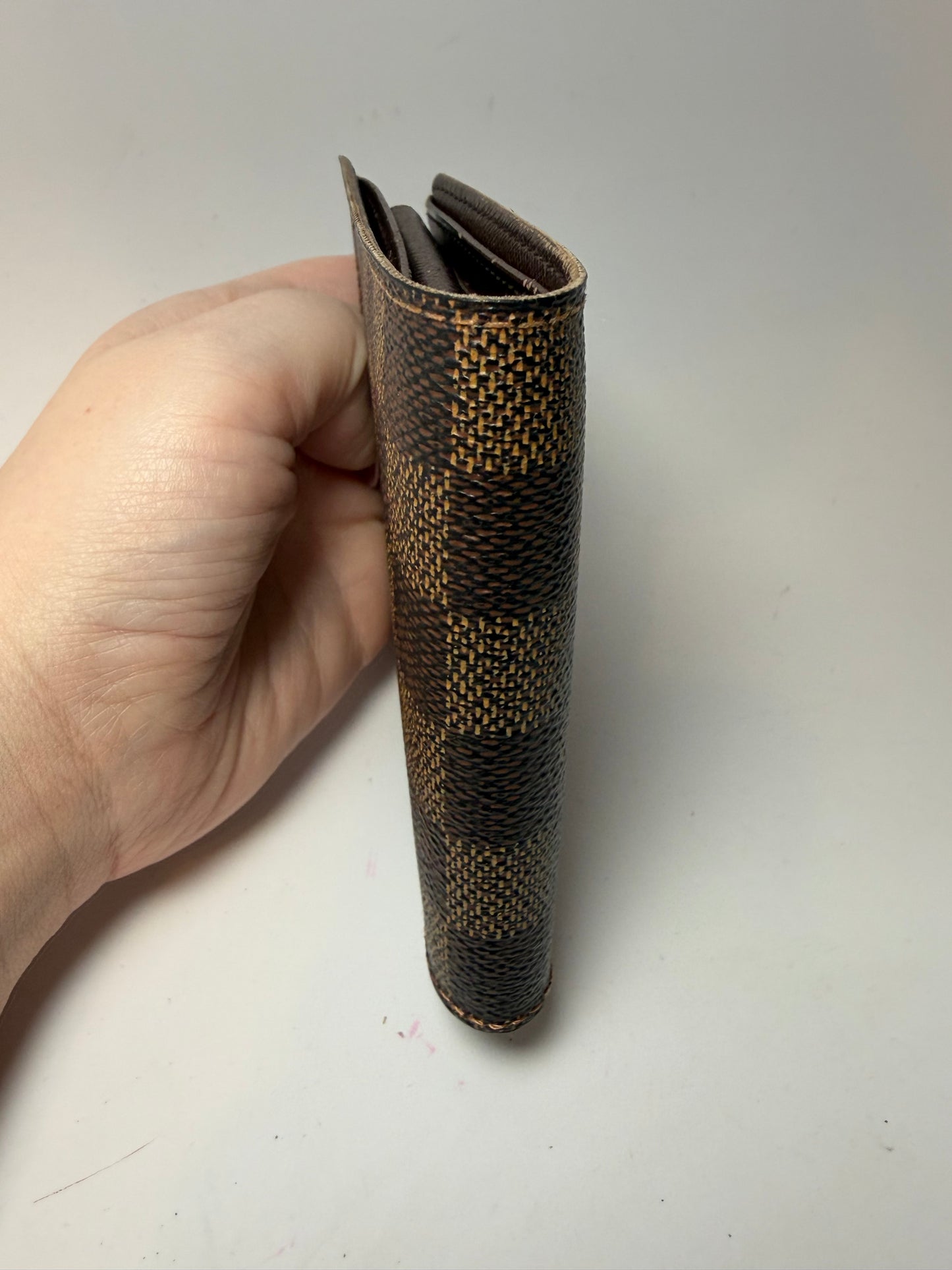 Louis Vuitton Damier Ebene Portefeuille Marco Bifold Wallet
