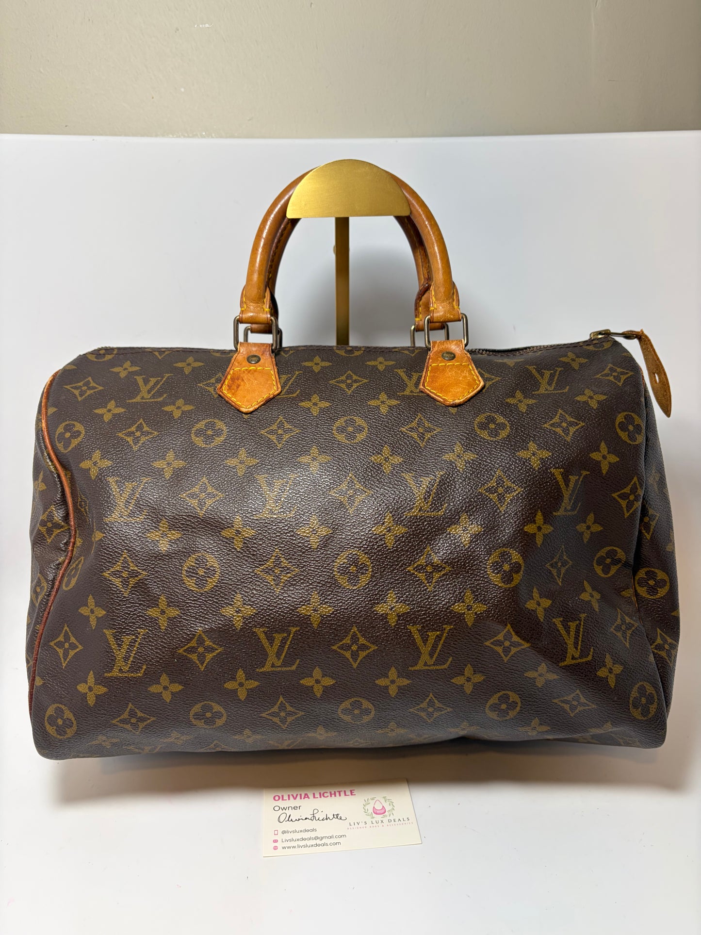 Louis Vuitton Speedy 35 Monogram
