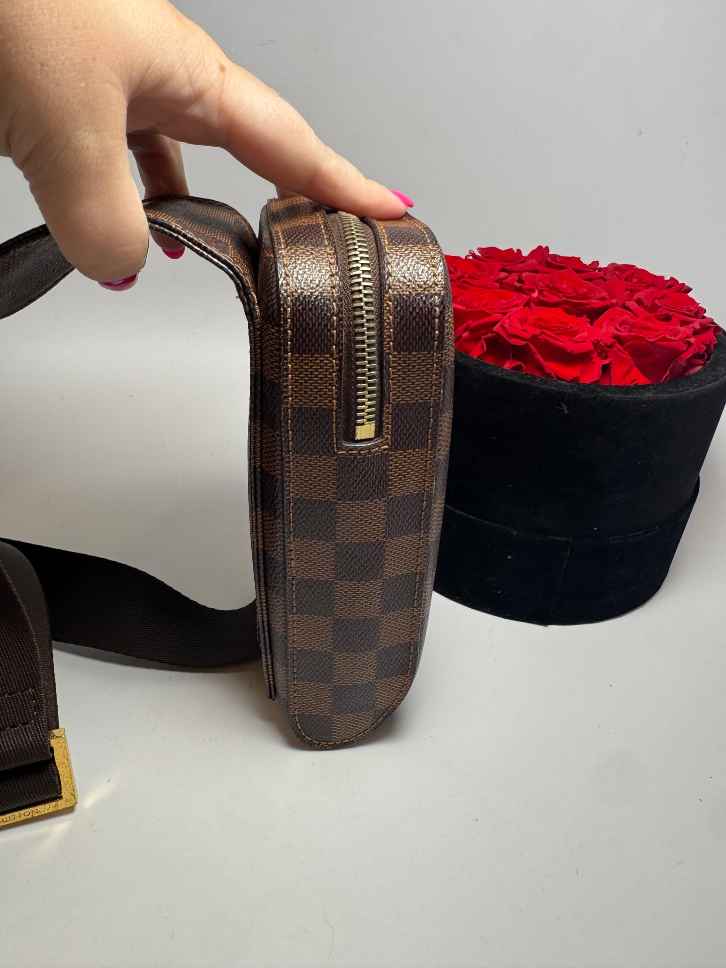 Louis Vuitton Geronimo Damier Ebene Belt Bag/Bum Bag