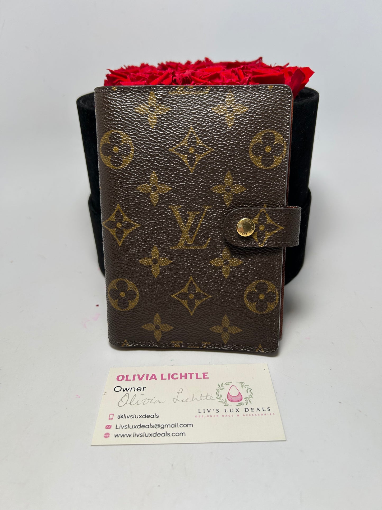 Louis Vuitton Agenda PM Monogram Planner/Passport Holder
