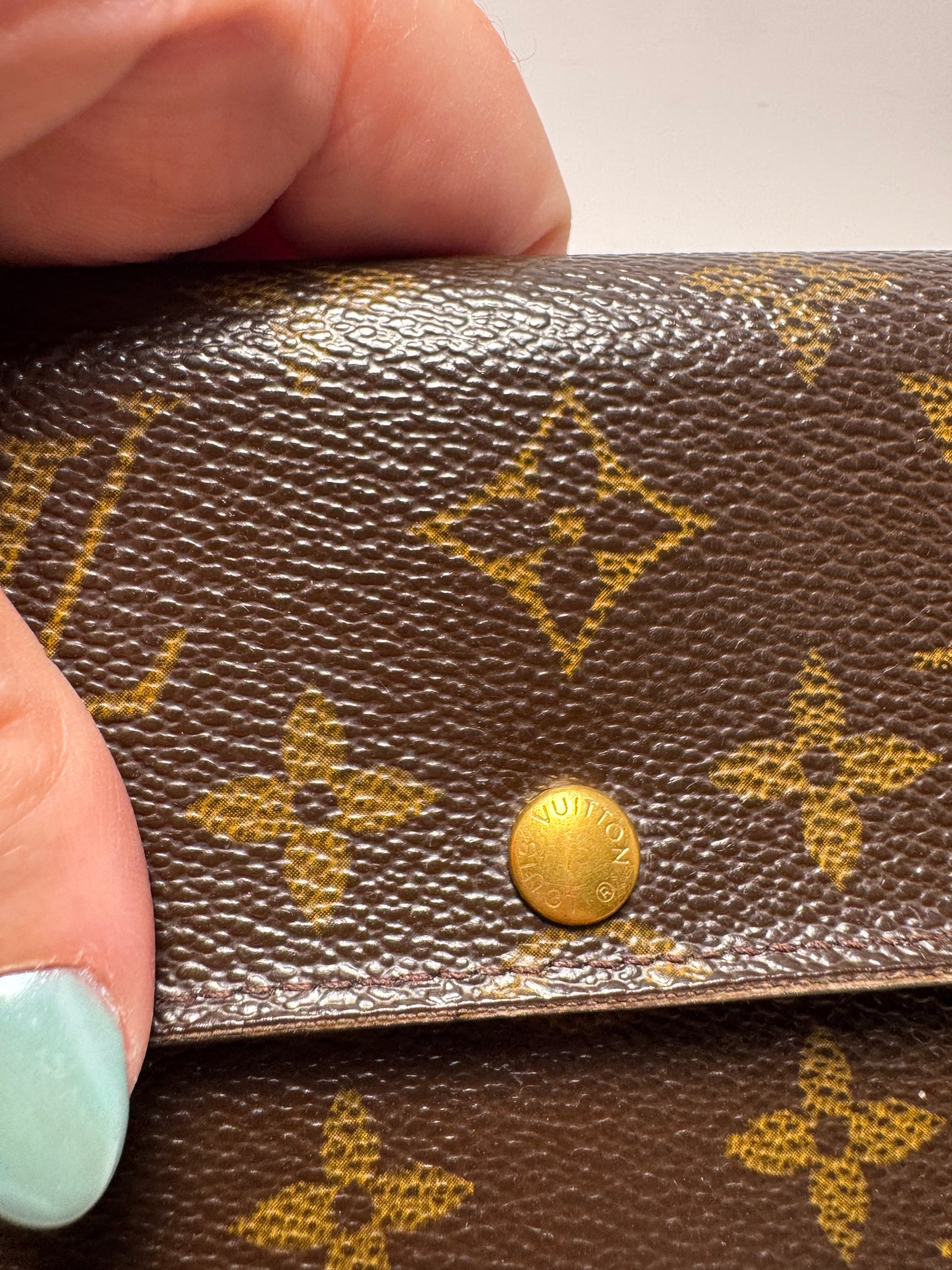 Louis Vuitton Sarah Monogram Wallet Vintage