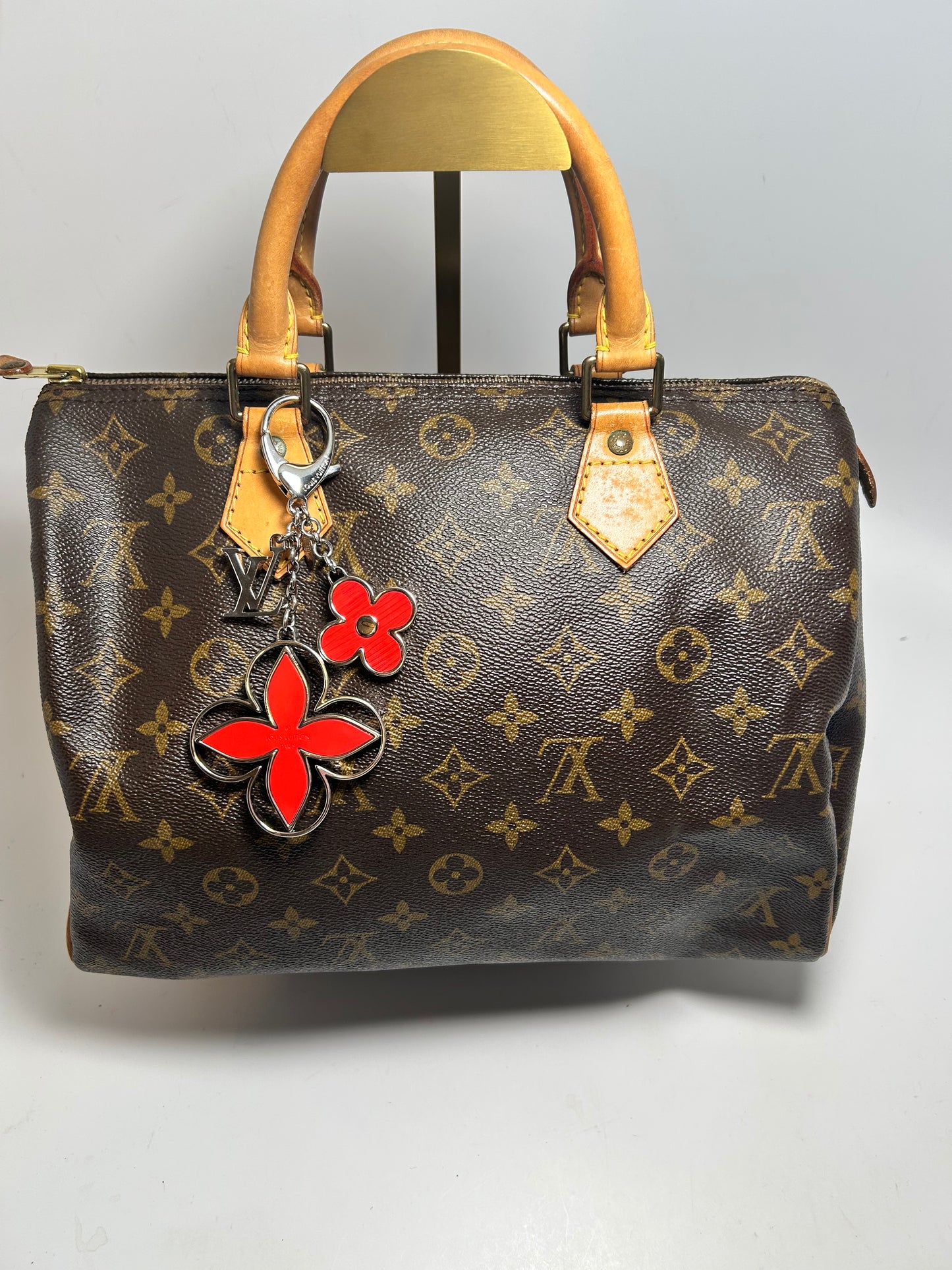 Louis Vuitton Rimy Red Epi Leather Bag Charm