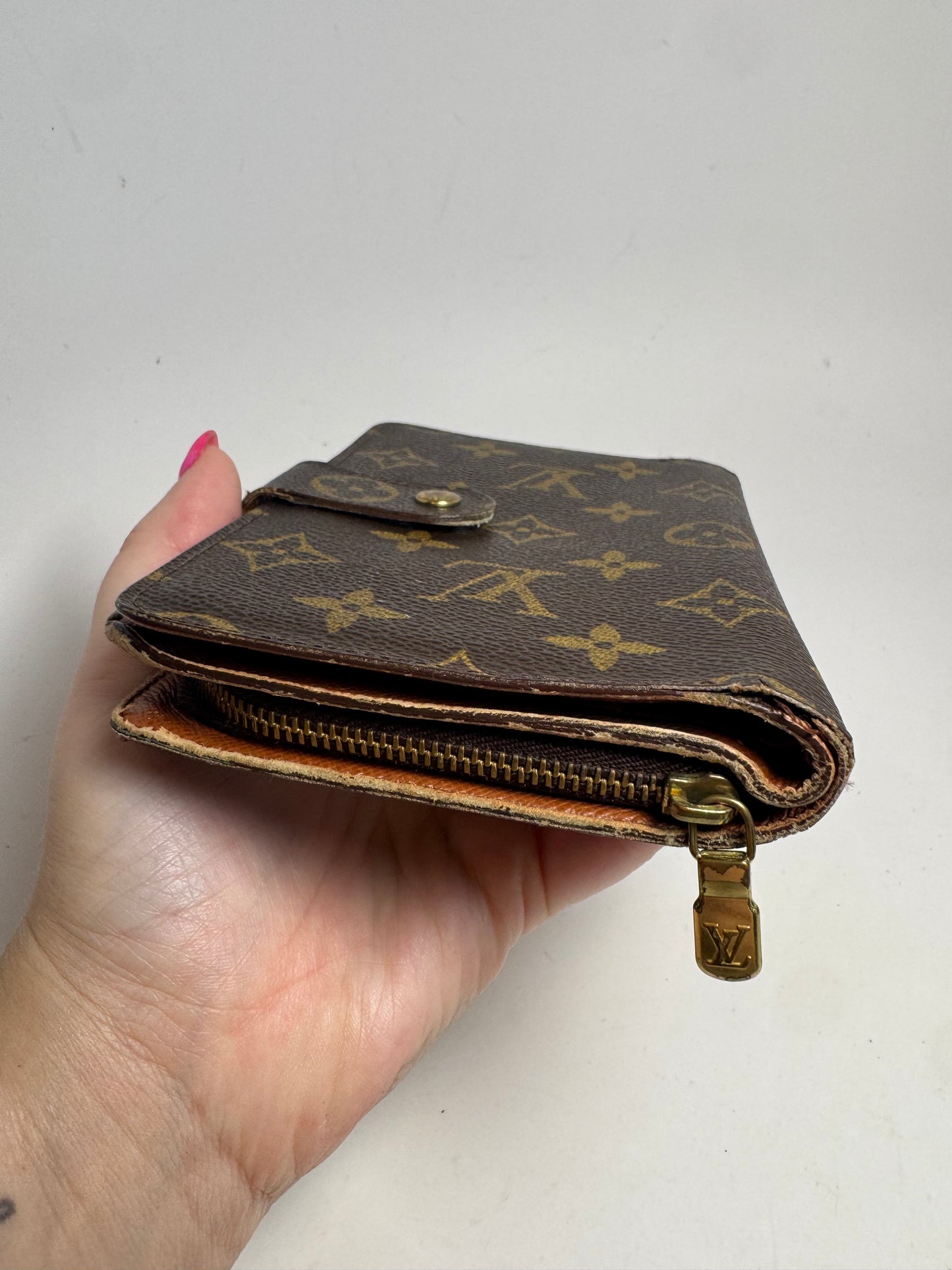 Louis Vuitton Porte Papier Passport Wallet Monogram