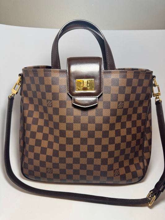Louis Vuitton Damier Ebene Cabas Rosebery Bag