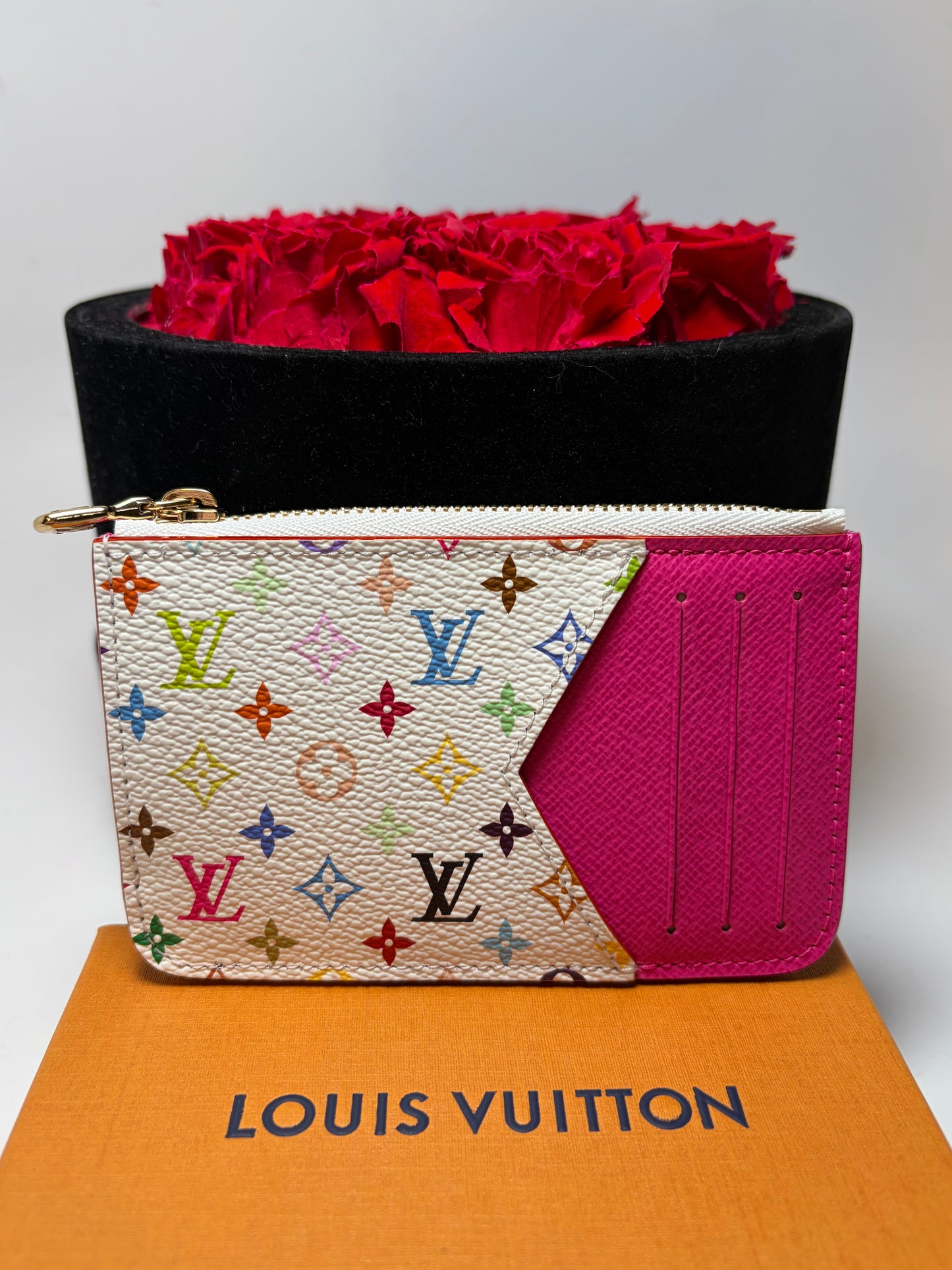 Louis Vuitton x Murakami Romy Card Holder Multicolor BRAND NEW