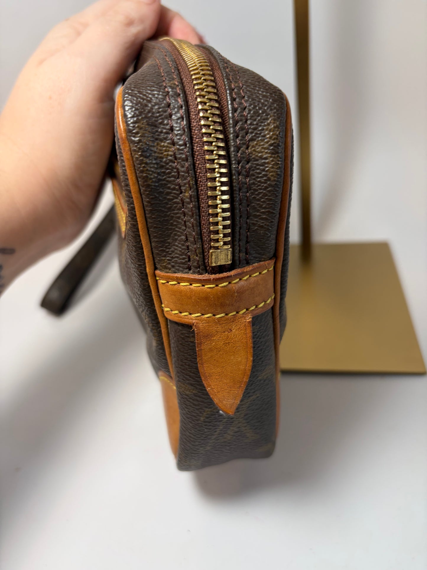Louis Vuitton Marly Draggone Clutch/Pouch in Monogram