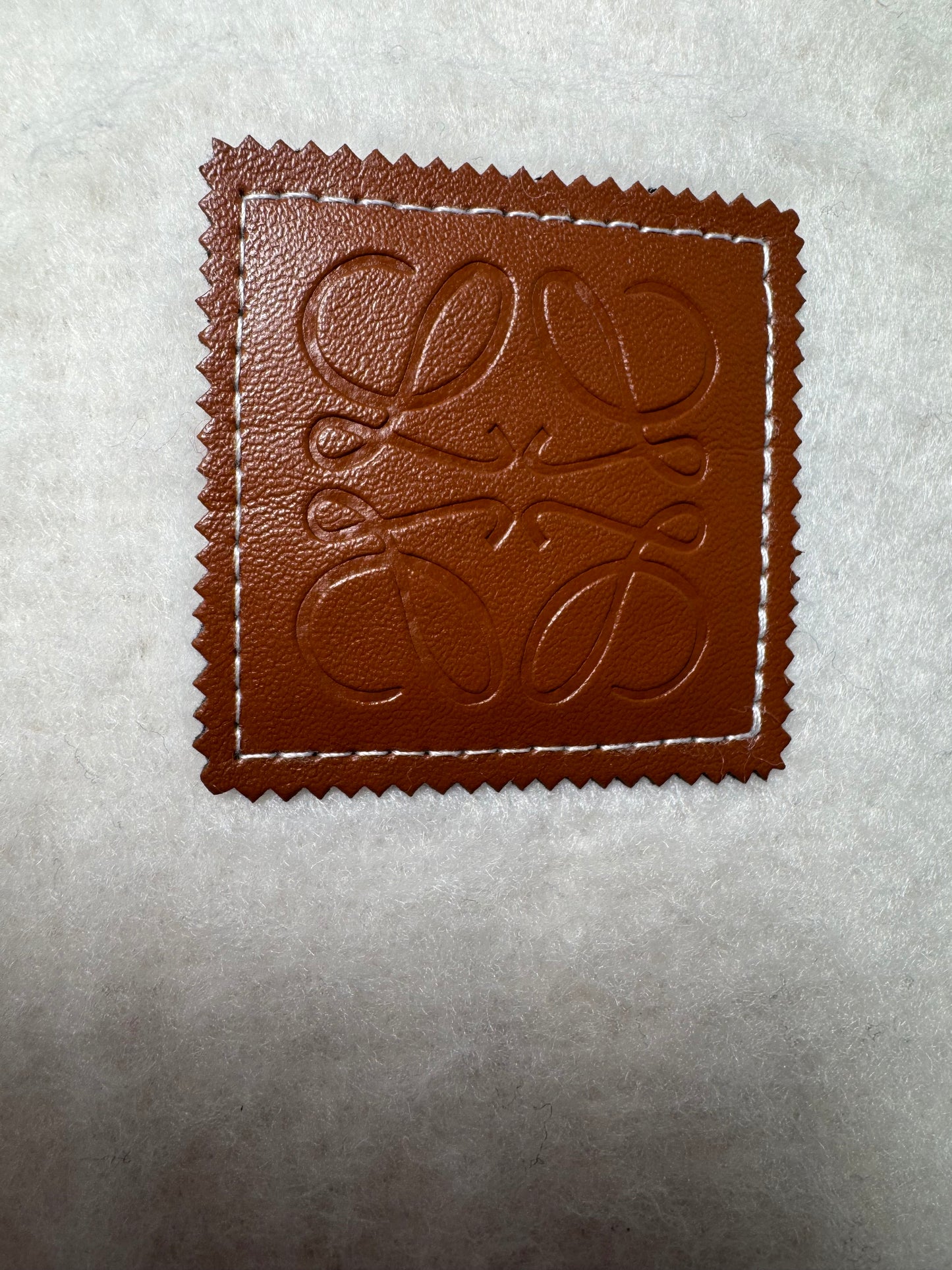 Loewe White Wool Scarf