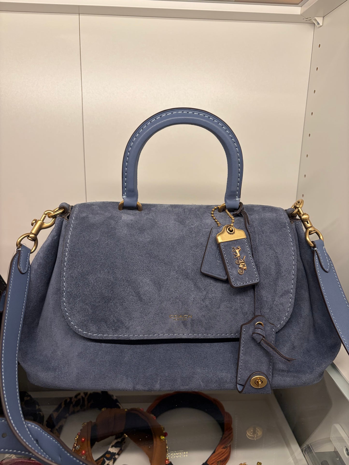 Coach Slouchy Rogue Light Denim for Jill