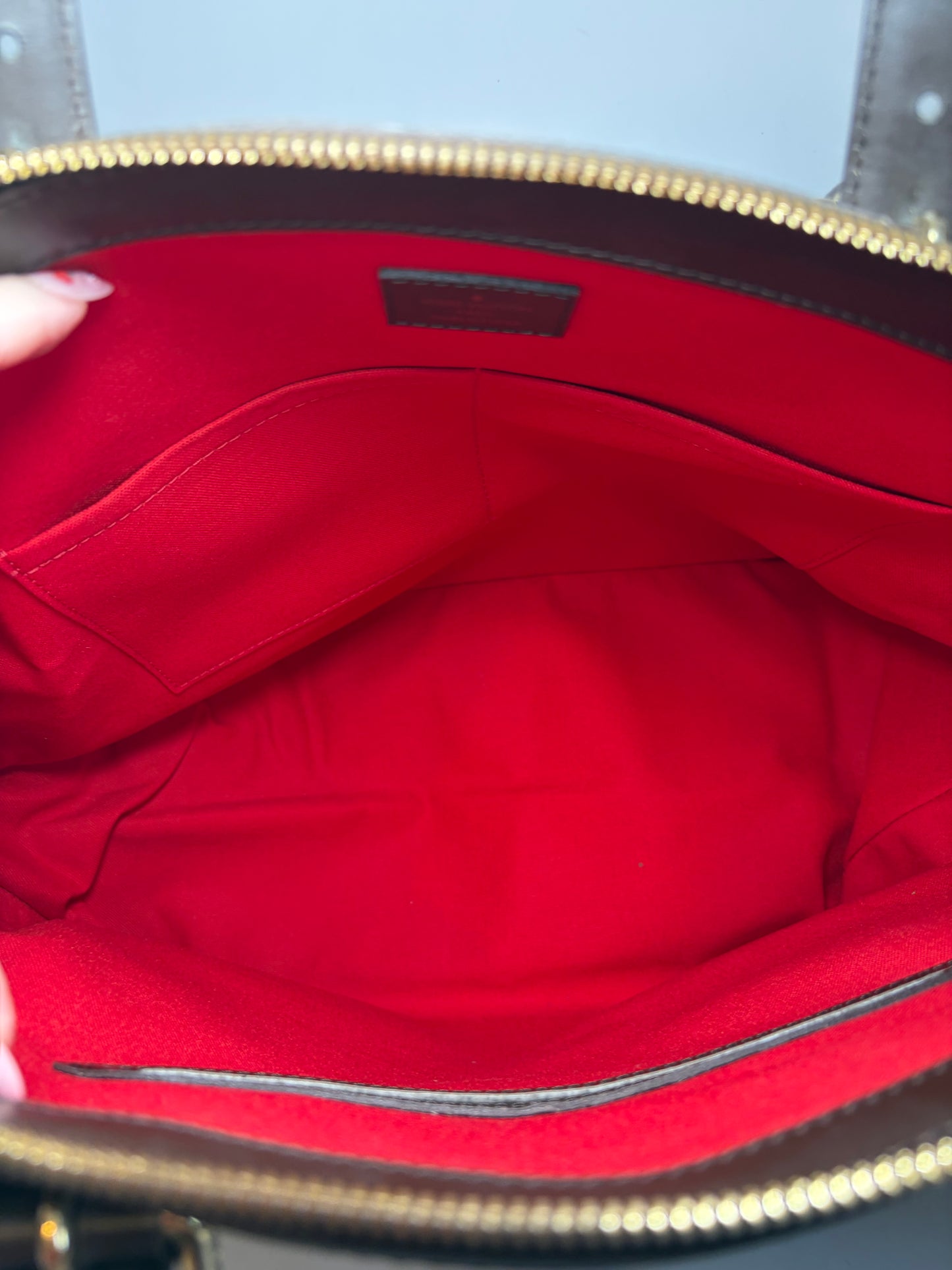 Louis Vuitton Damier Ebene Verona GM Shoulder Bag