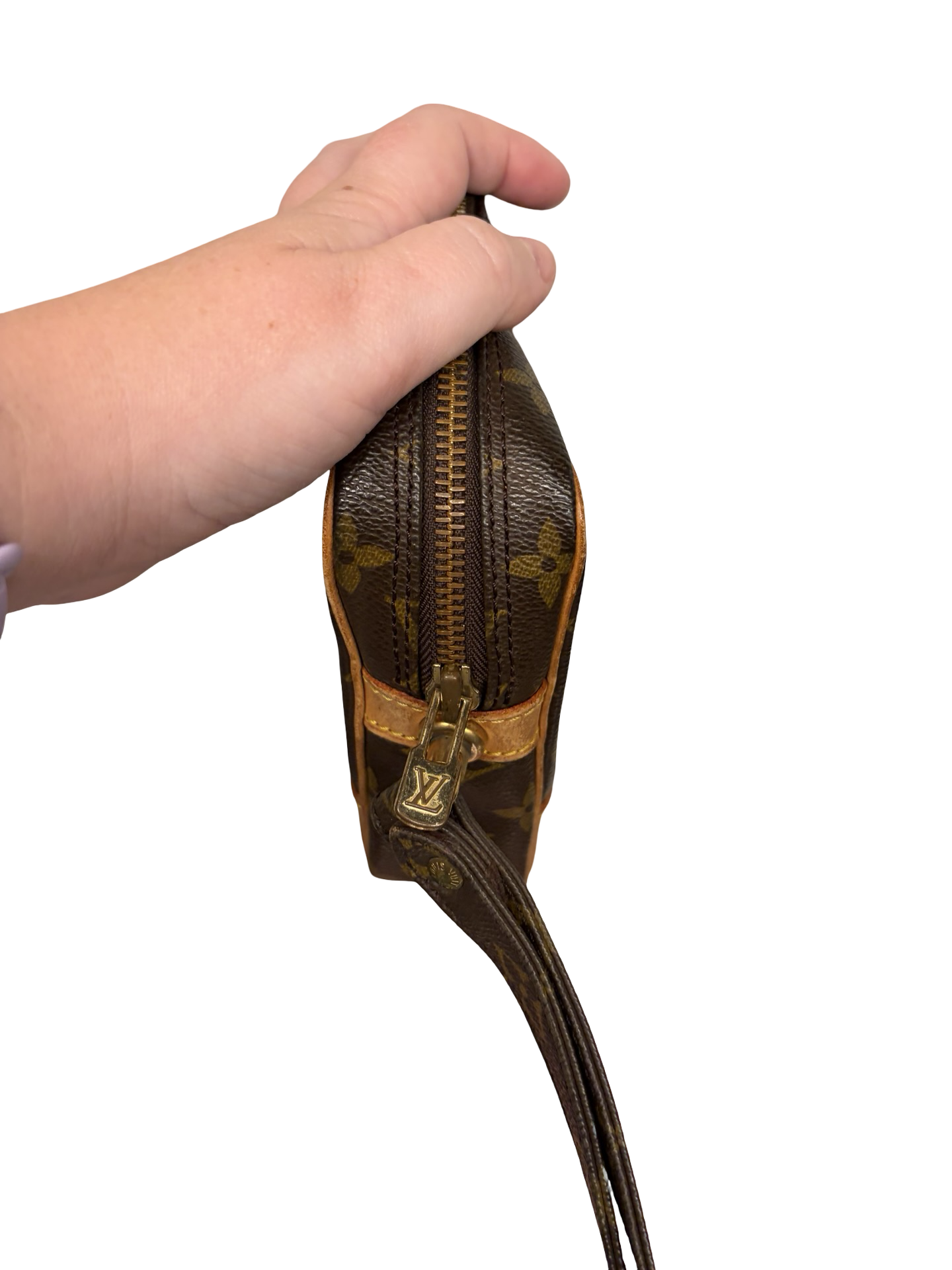 Louis Vuitton Marley Draggone Clutch Monogram Wristlet