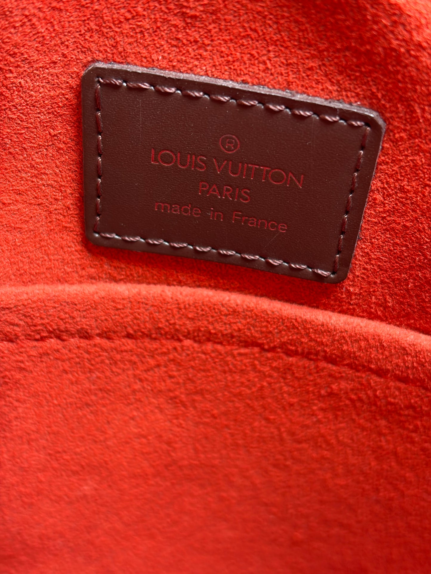 Louis Vuitton Ipanema GM shoulder bag in Damier Ebène