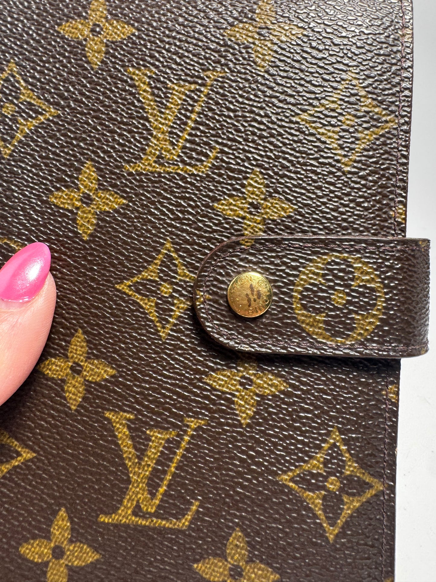 Louis Vuitton Passport Porte Papier Wallet/Passport Holder Made in France October 2006