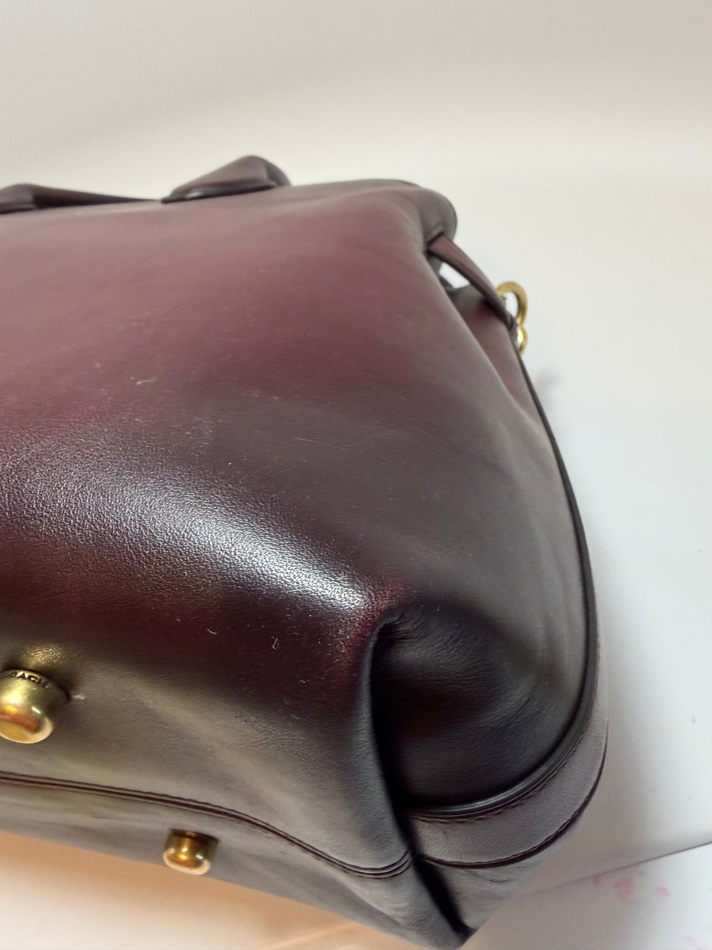 Coach Empire 40 Caryall Merlot w/Crossbody Strap