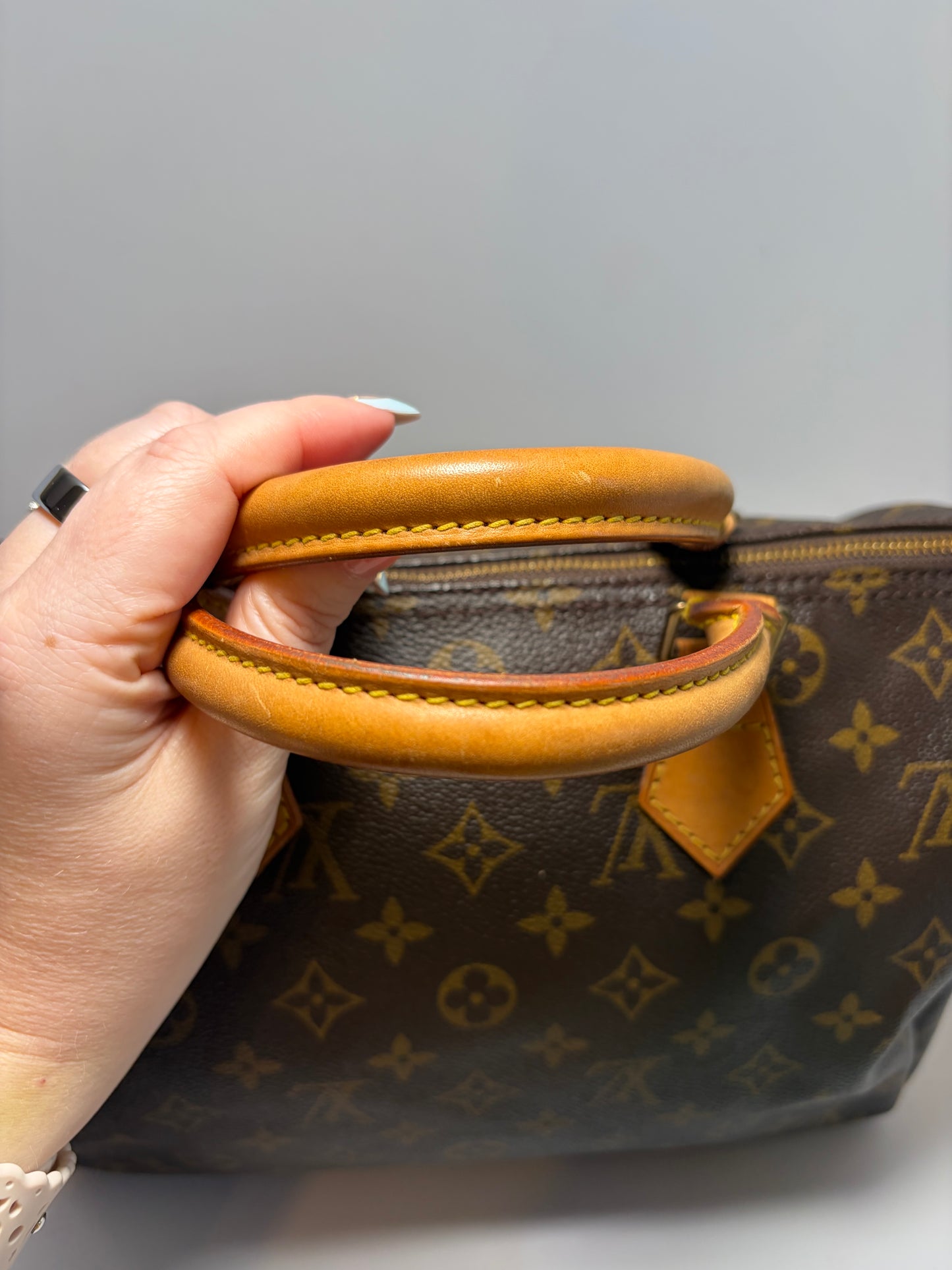 Louis Vuitton Speedy 30 Monogram, Made in France September 1993- comes with lock & key