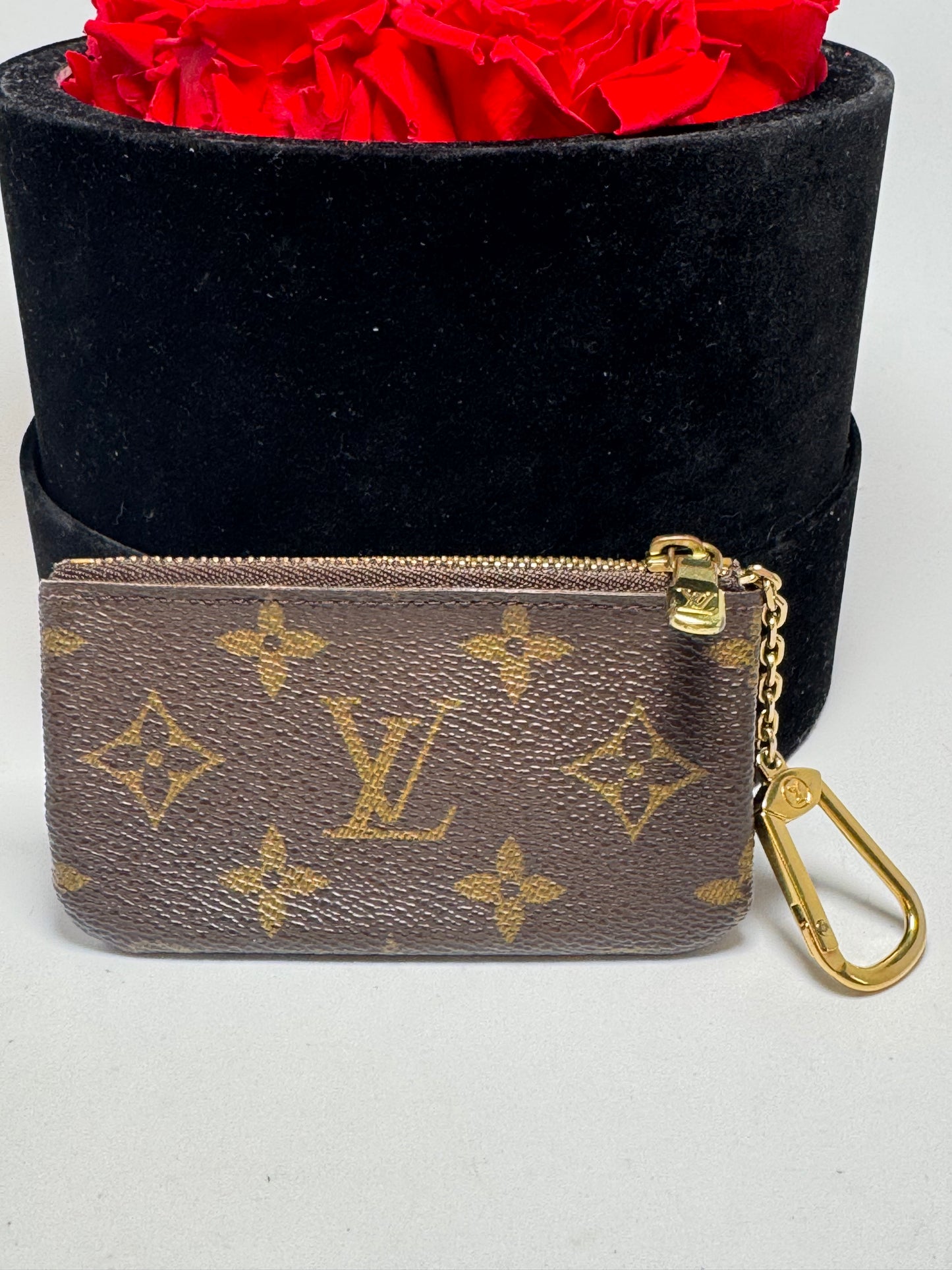 Louis Vuitton Key Cles/Key Pouch Monogram