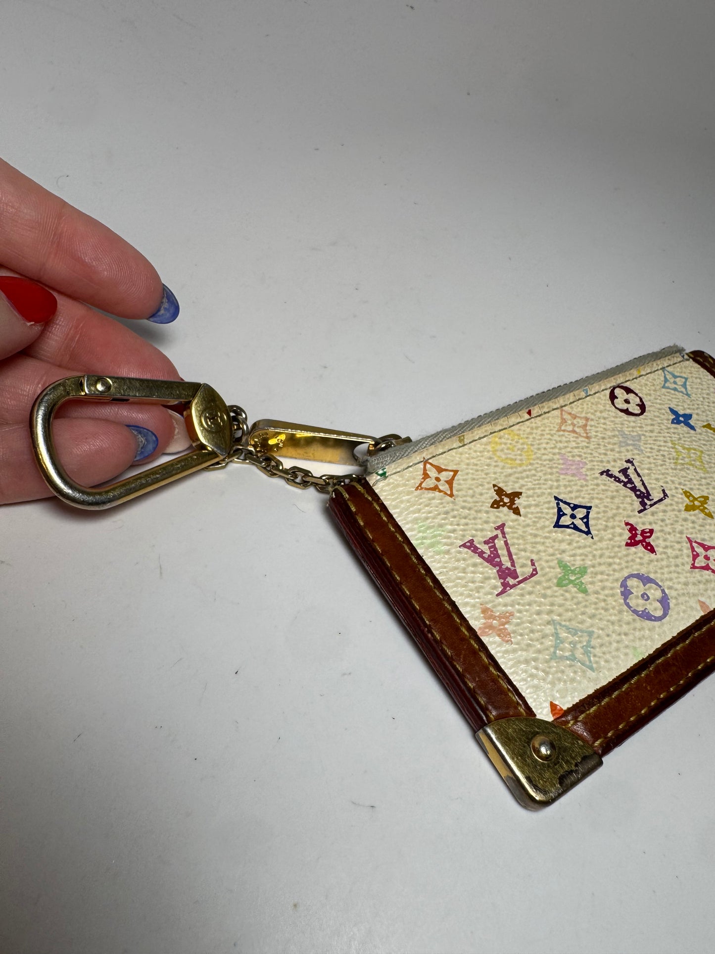Louis Vuitton Multicolor Key Cles/Key Pouch