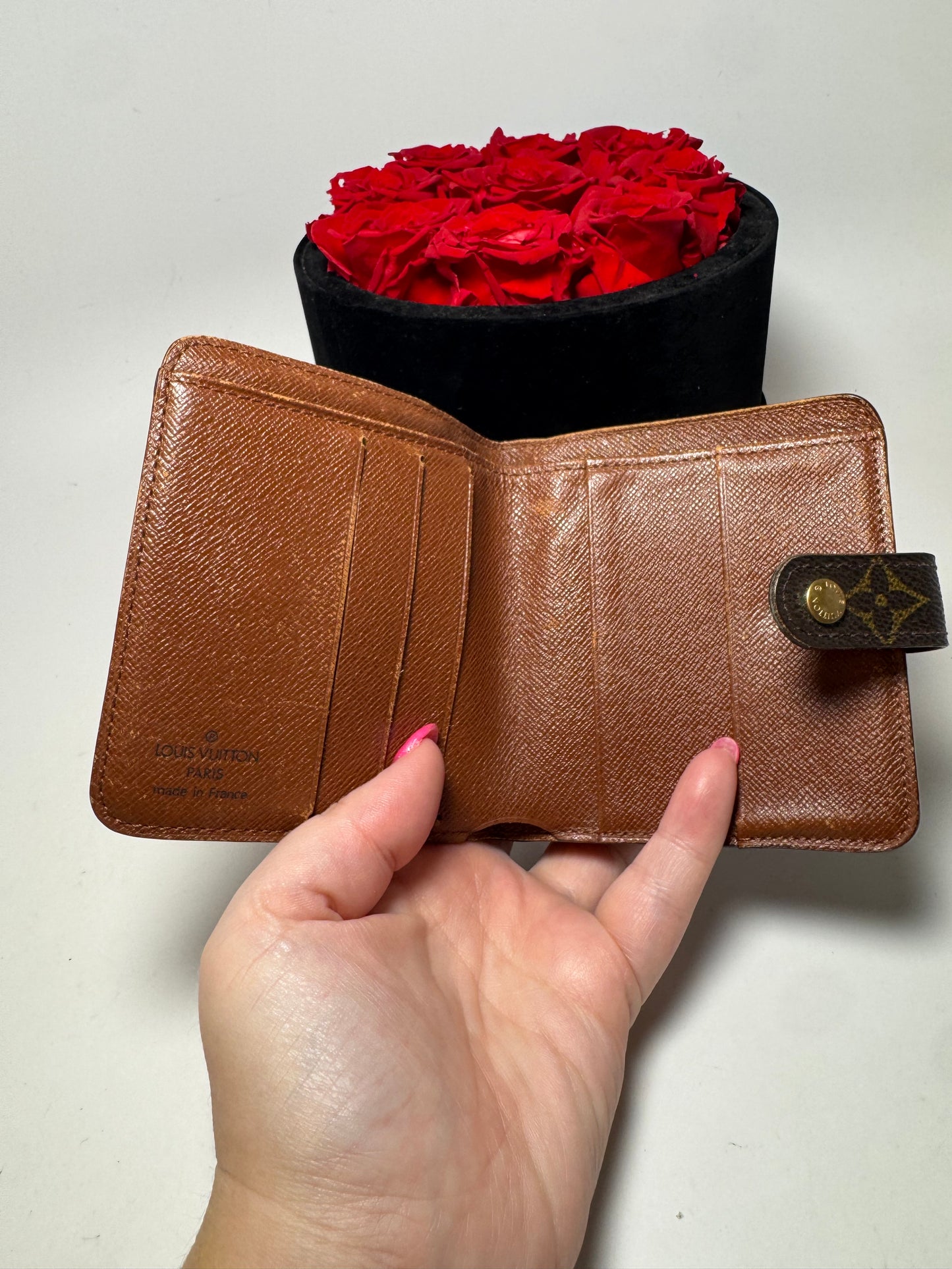 Louis Vuitton Zippy Compact Monogram Wallet