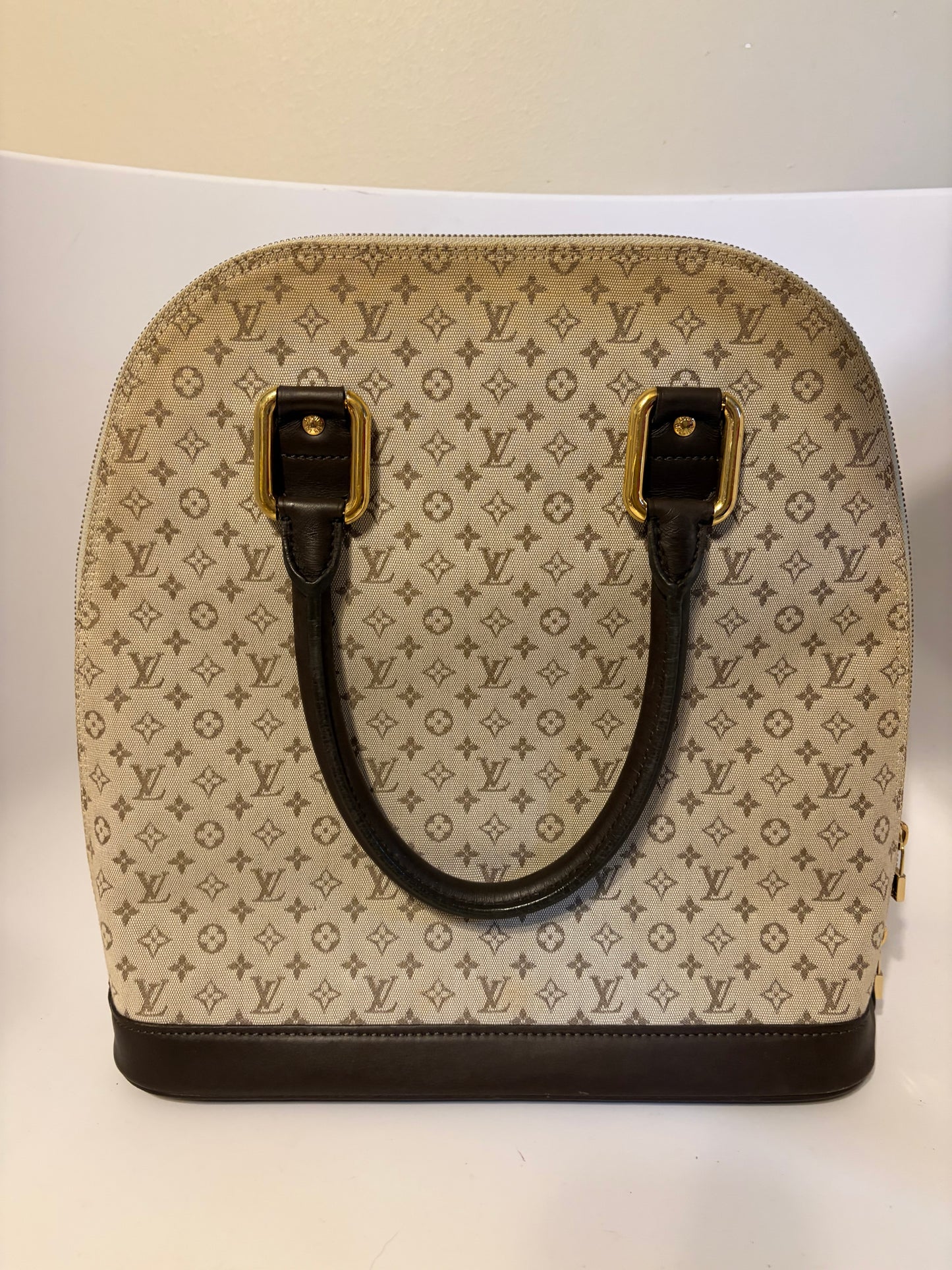 Louis Vuitton Mini Lin Alma Bag