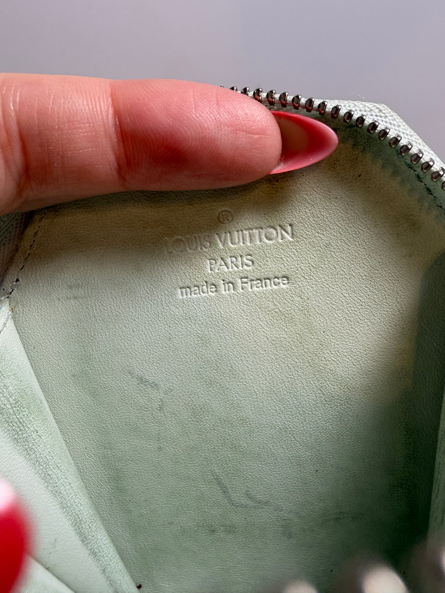 Louis Vuitton Porte Monnaie Flocon Bag Charm/Coin Purse Snow Flake