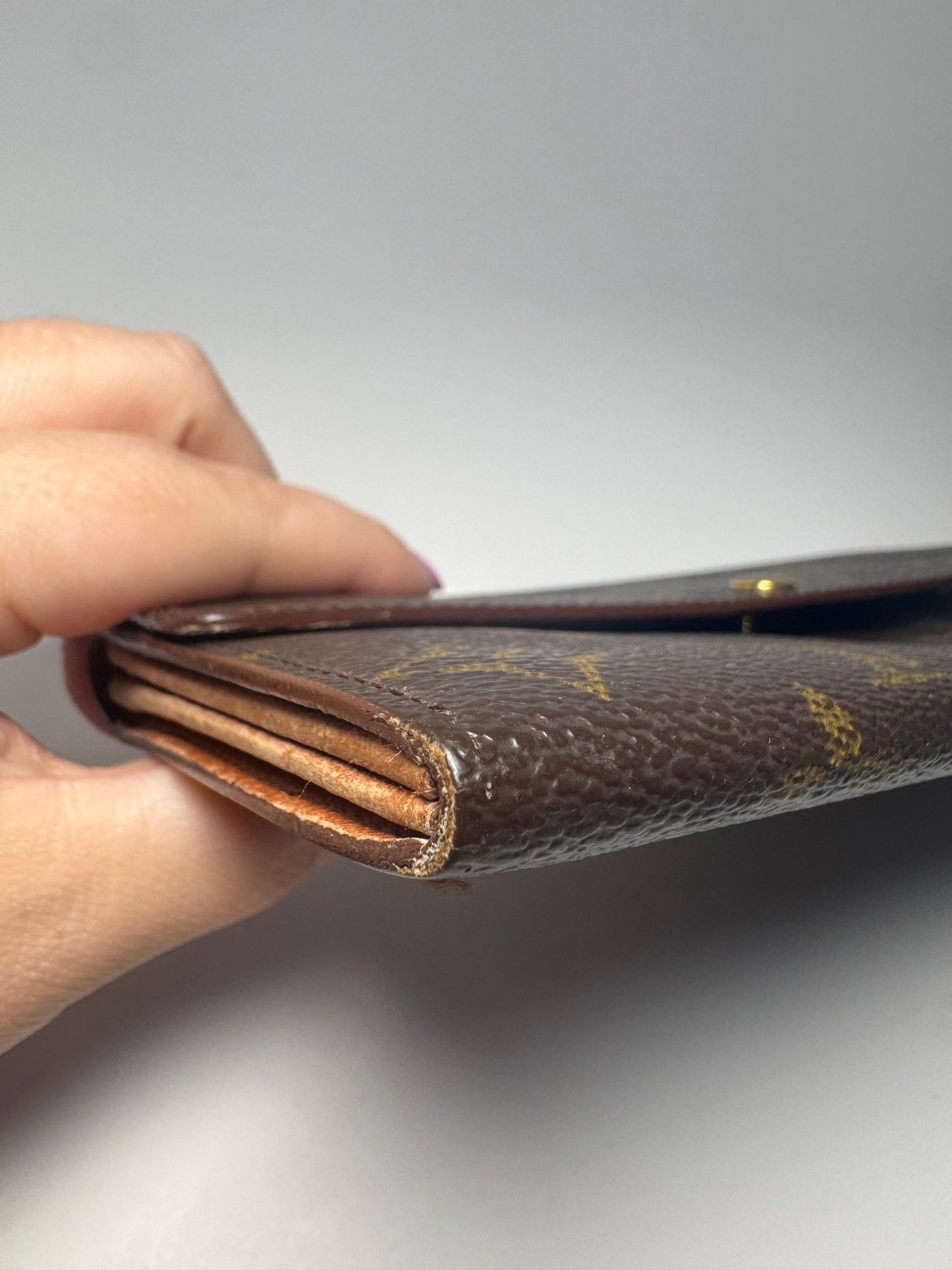 Louis Vuitton Sarah Monogram Long Snap Wallet