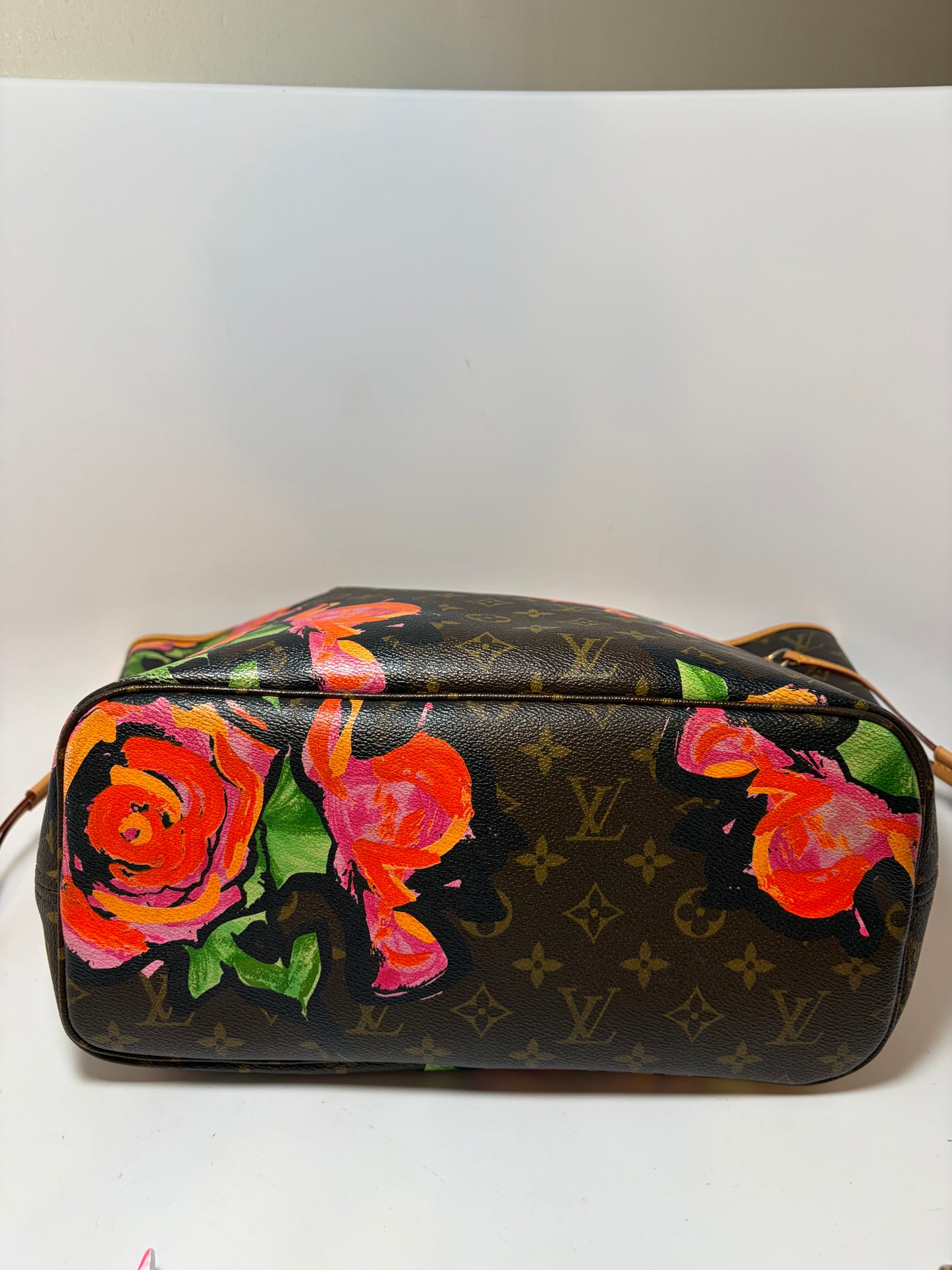 Louis Vuitton Neverfull MM Stephen Sprouse Roses Tote