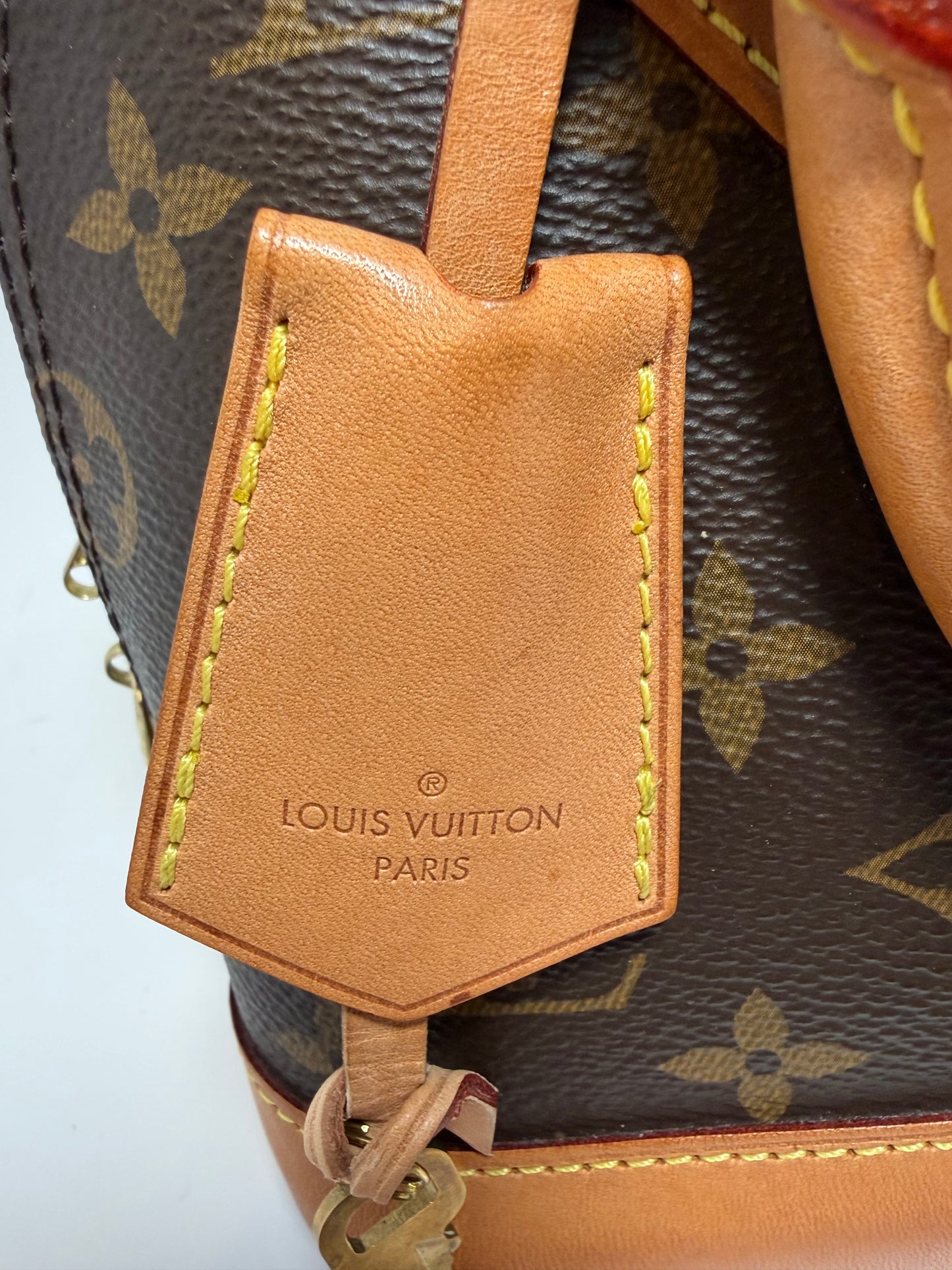 Louis Vuitton Alma BB Monogram with COA & Crossbody Strap