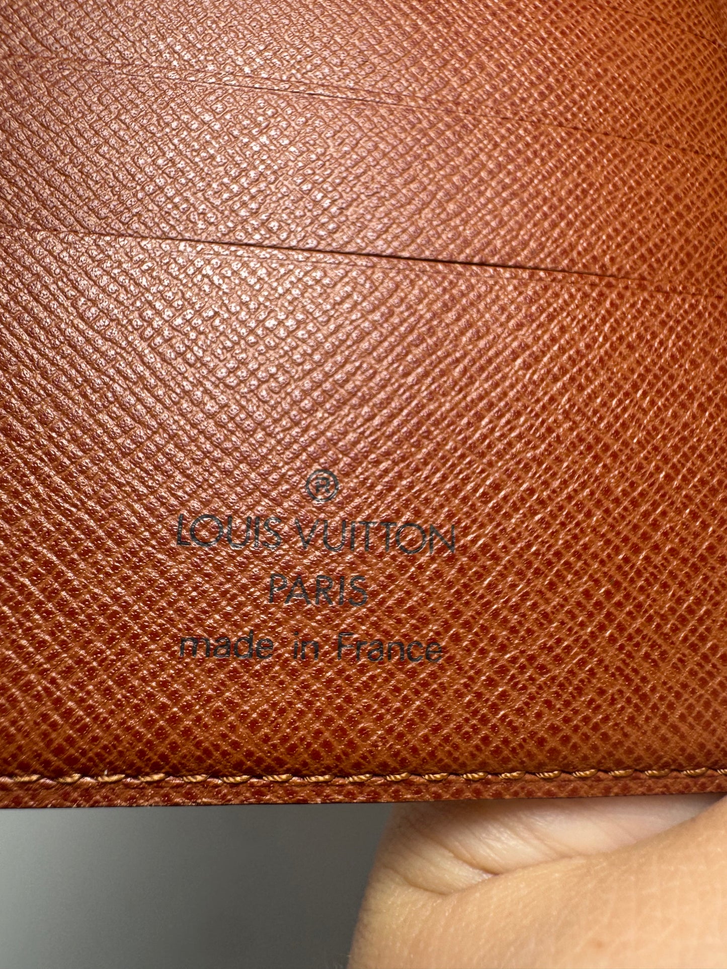 Louis Vuitton Porte Papier Zip Monogram Wallet/Passport Holder, September 2009
