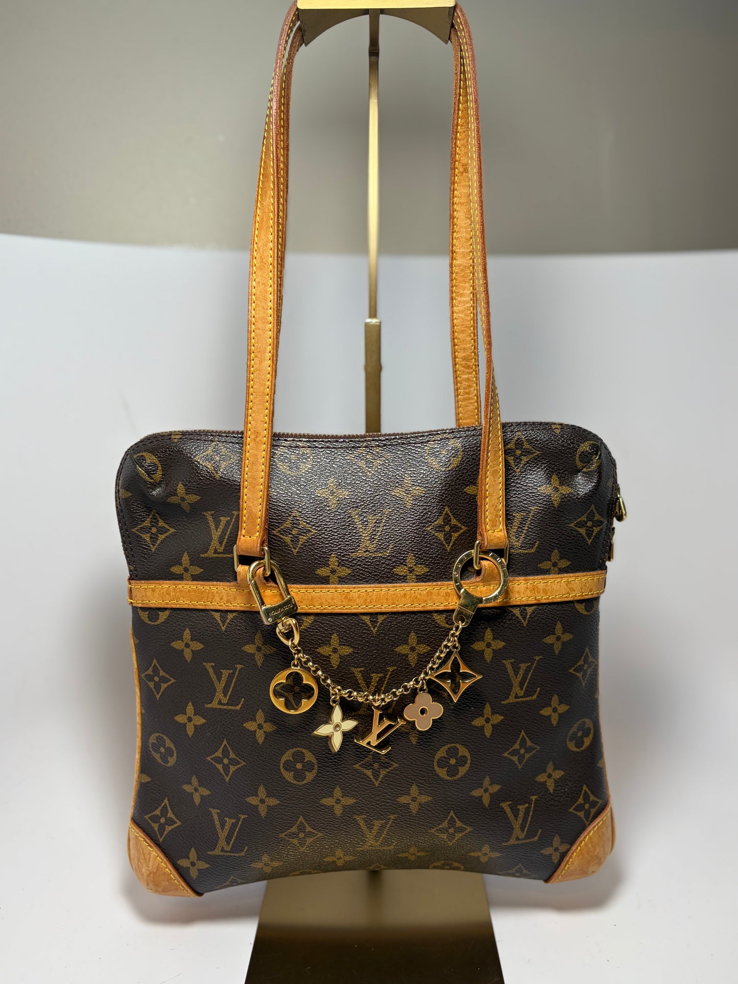 Louis Vuitton Fleur De Monogram Bag Charm Comes w/Dust Bag & Box