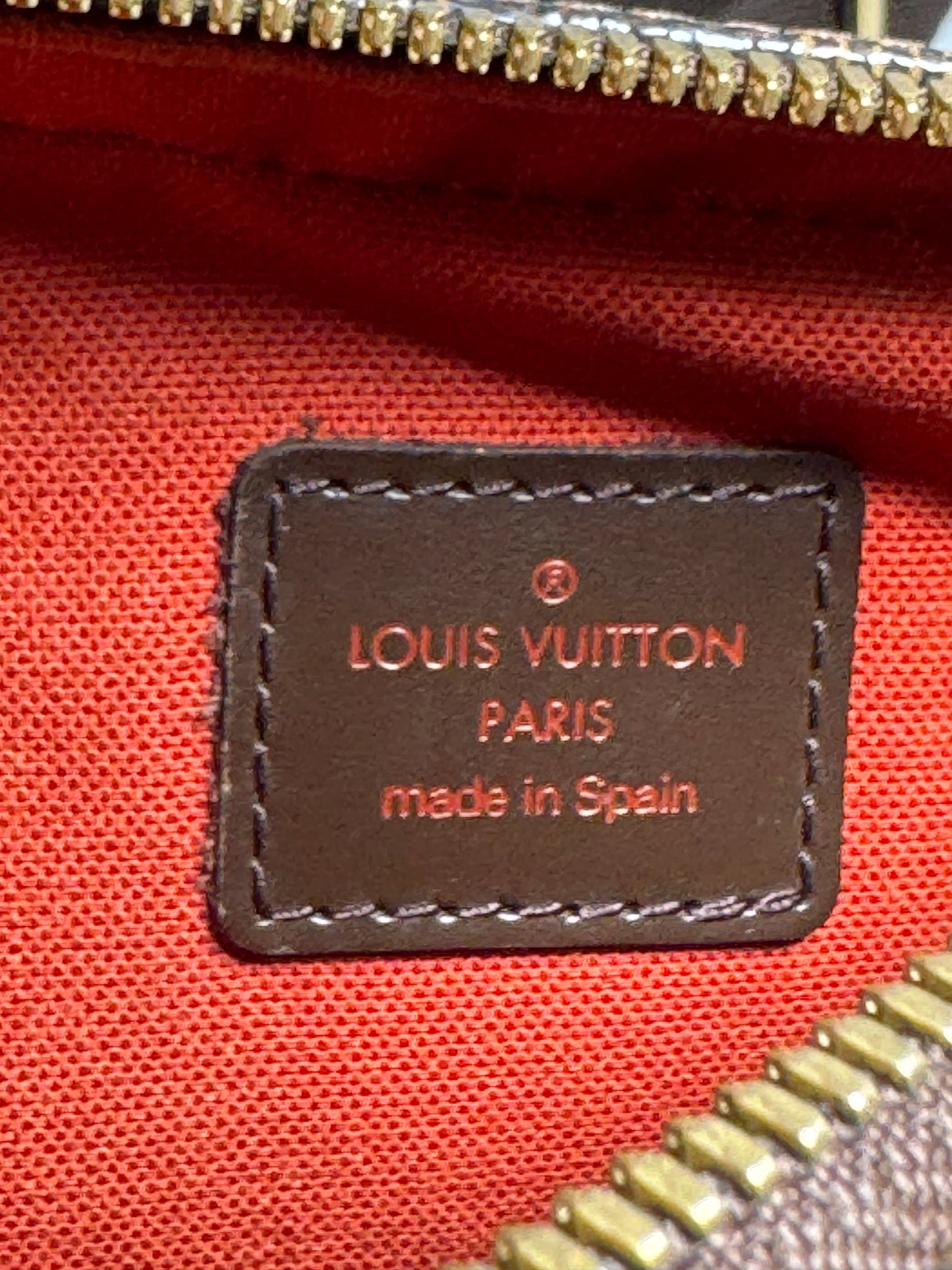 Louis Vuitton Geronimo Damier Ebene Bum Bag/Belt Bag