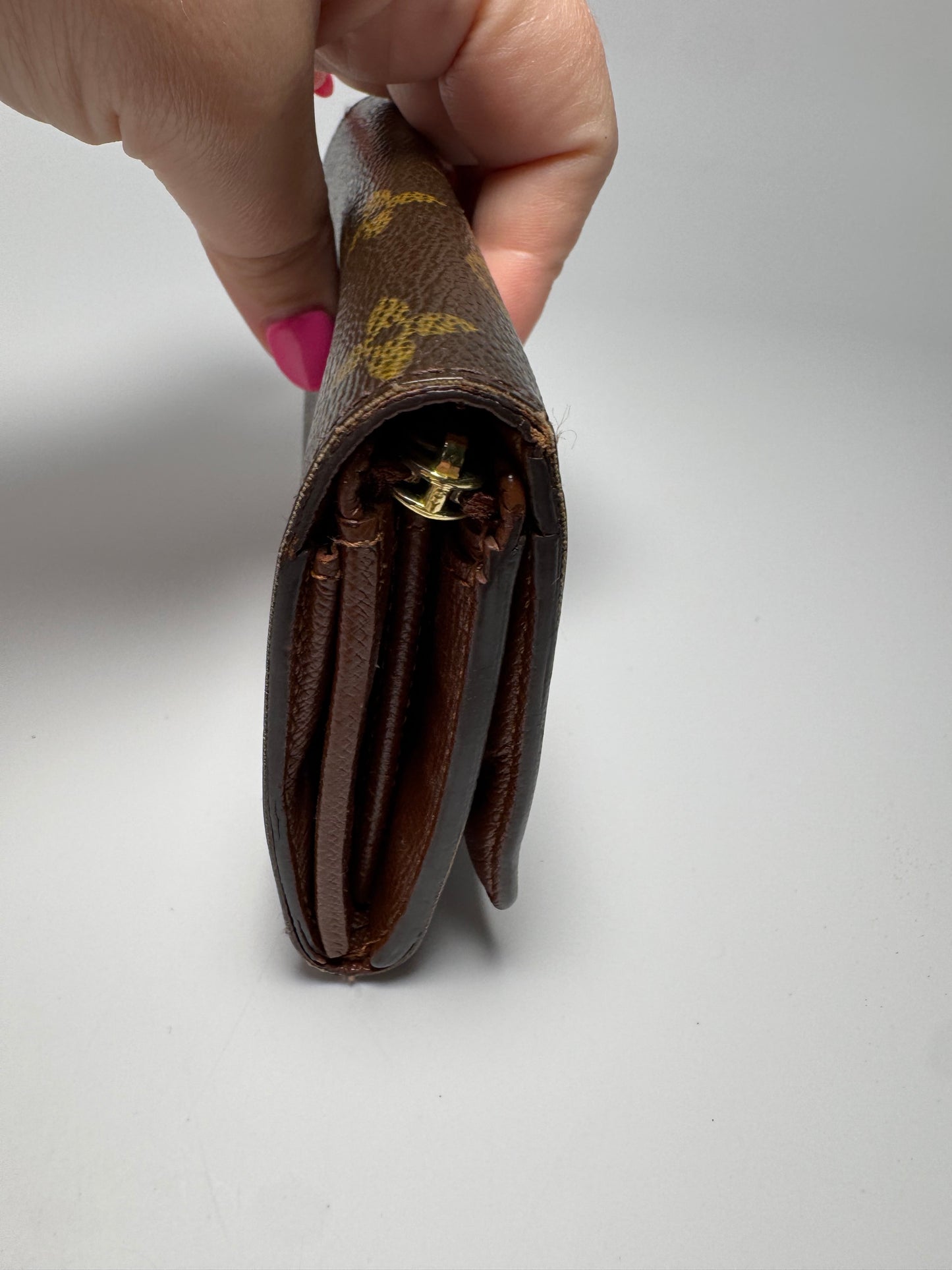 Louis Vuitton Porte Monnaie Billets stressor Monogram Snap Wallet-September 2004 France