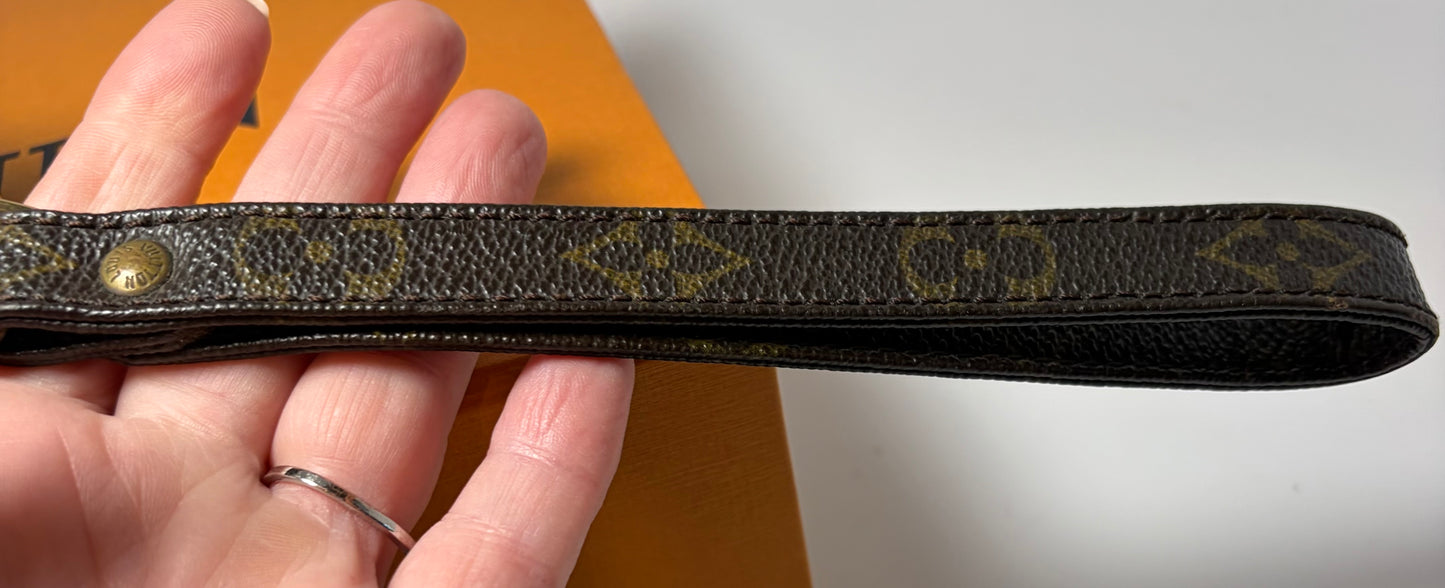 Louis Vuitton Marley Draggone PM Monogram Wristlet/Clutch