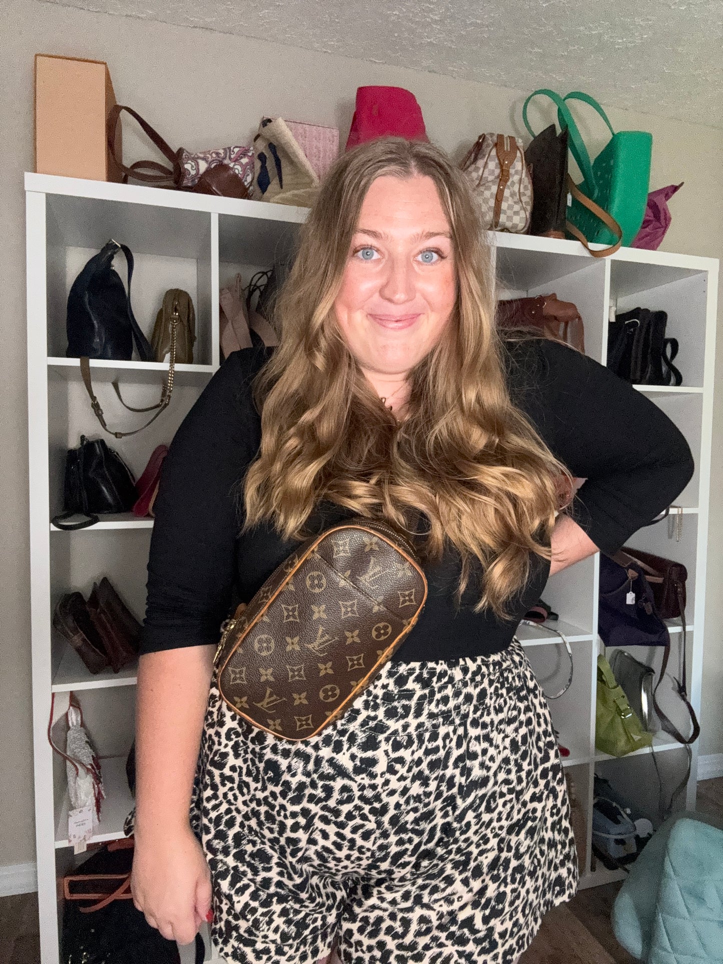 Louis Vuitton Pochette Gange Monogram Bum Bag/Sling Bag in Monogram