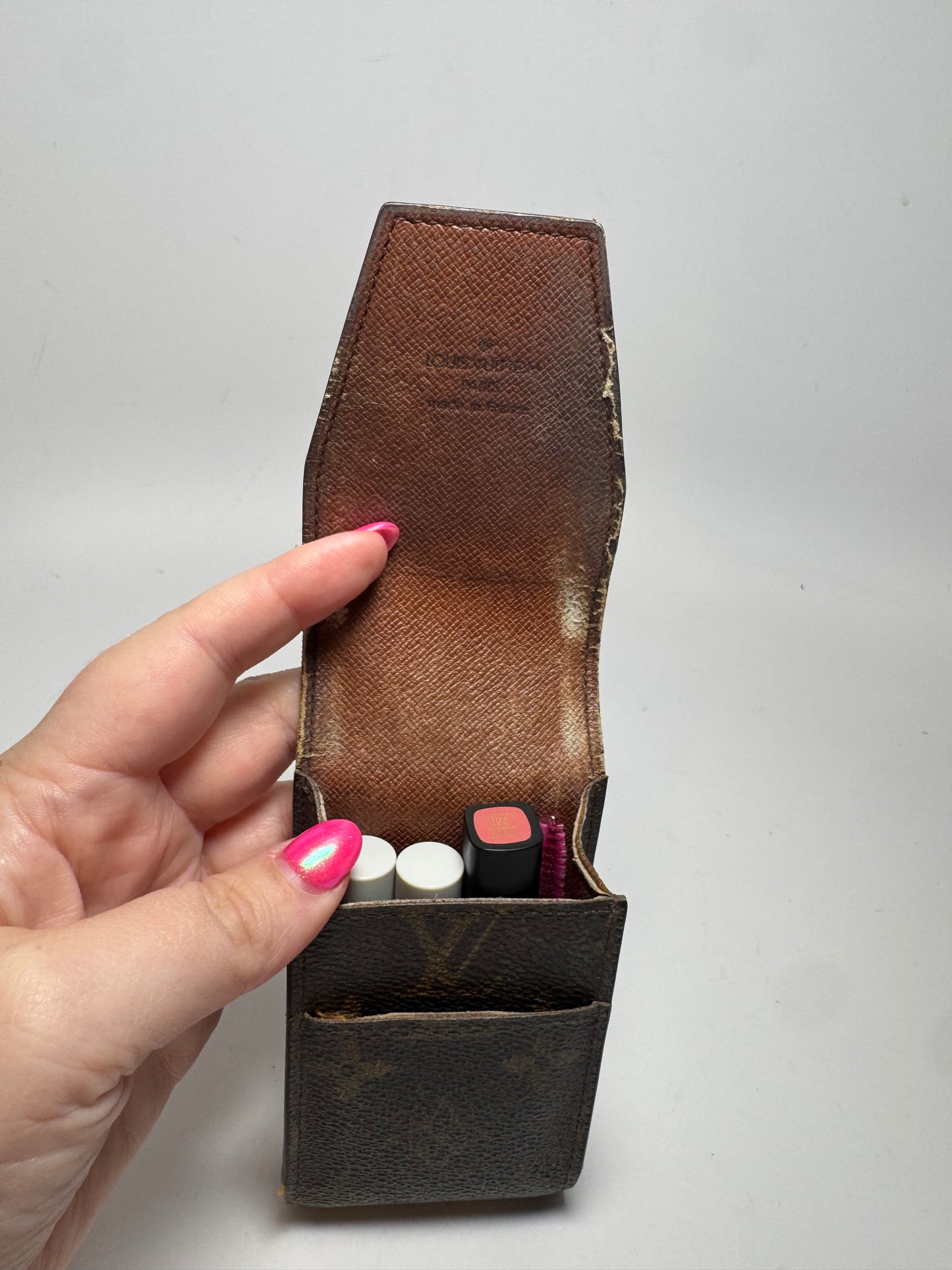 Louis Vuitton Monogram Cigarette Case/Cosmetic Lipstick Holder