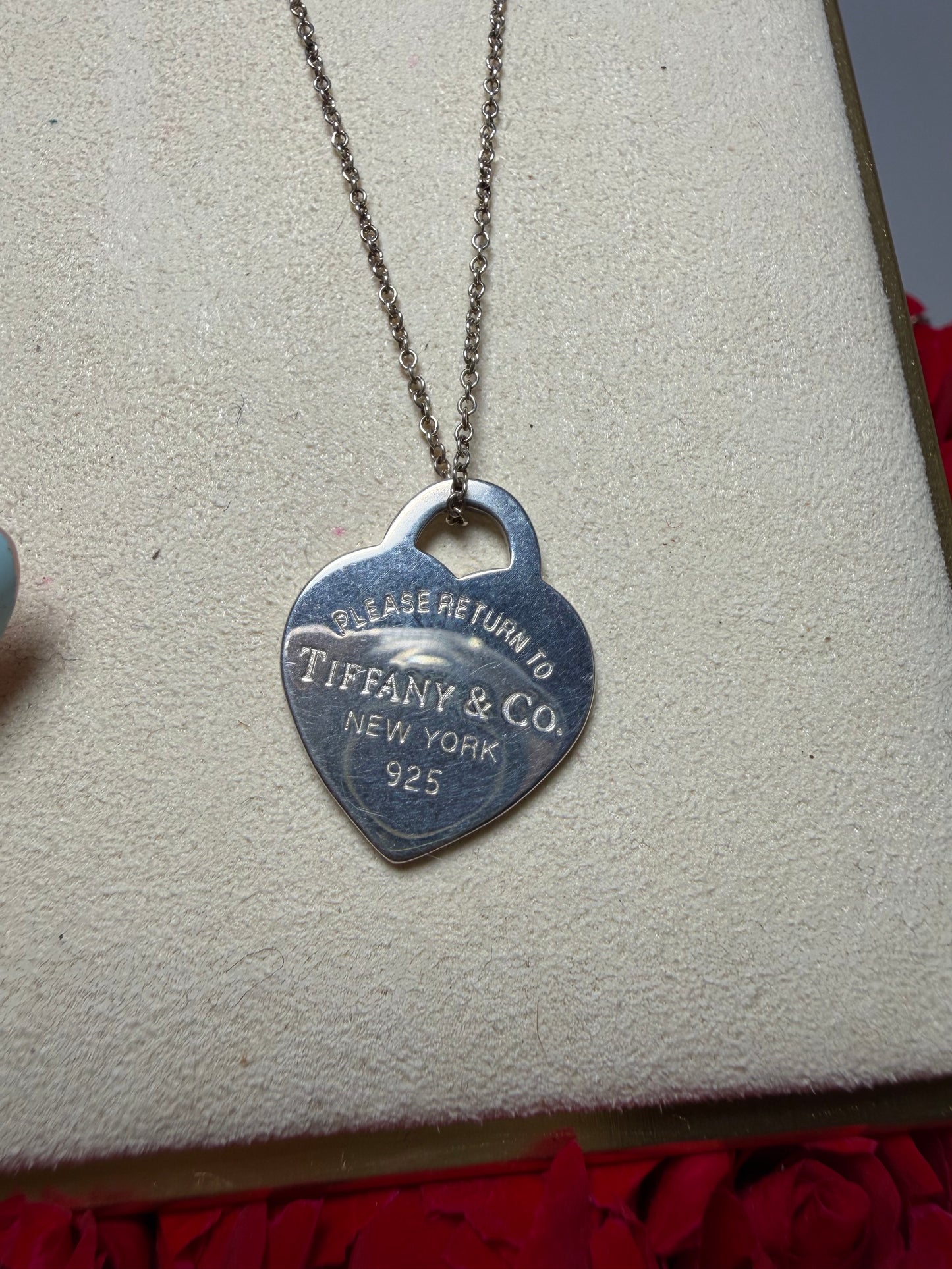 Tiffany & Co Return To Tiffany  Small Sterling Silver Necklace