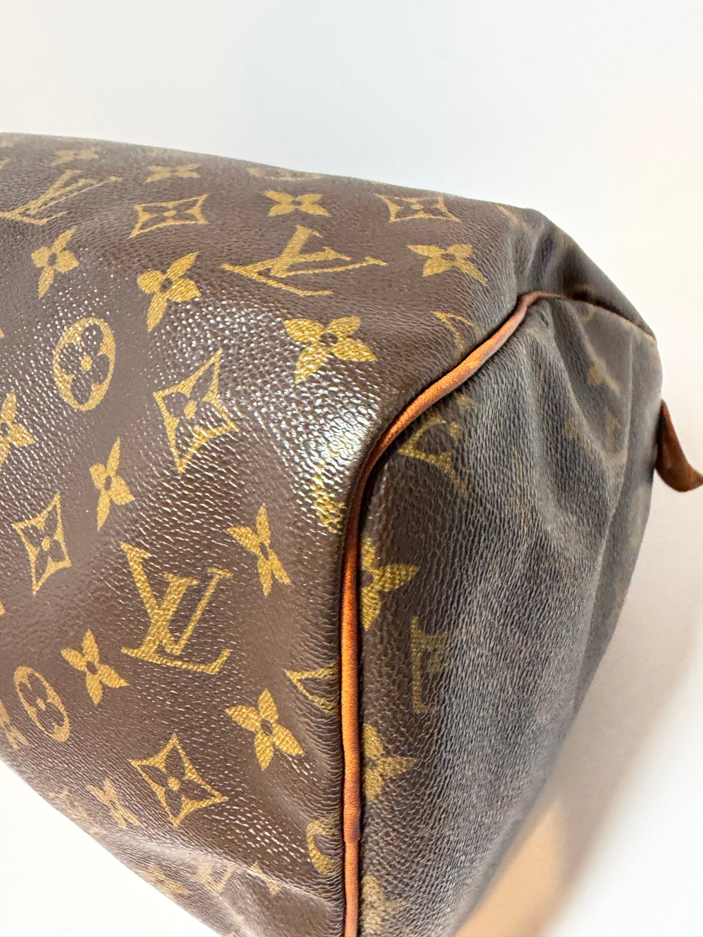 Louis Vuitton Speedy 30 Monogram, Made in France June 1993 w/Certificate of Authenticity