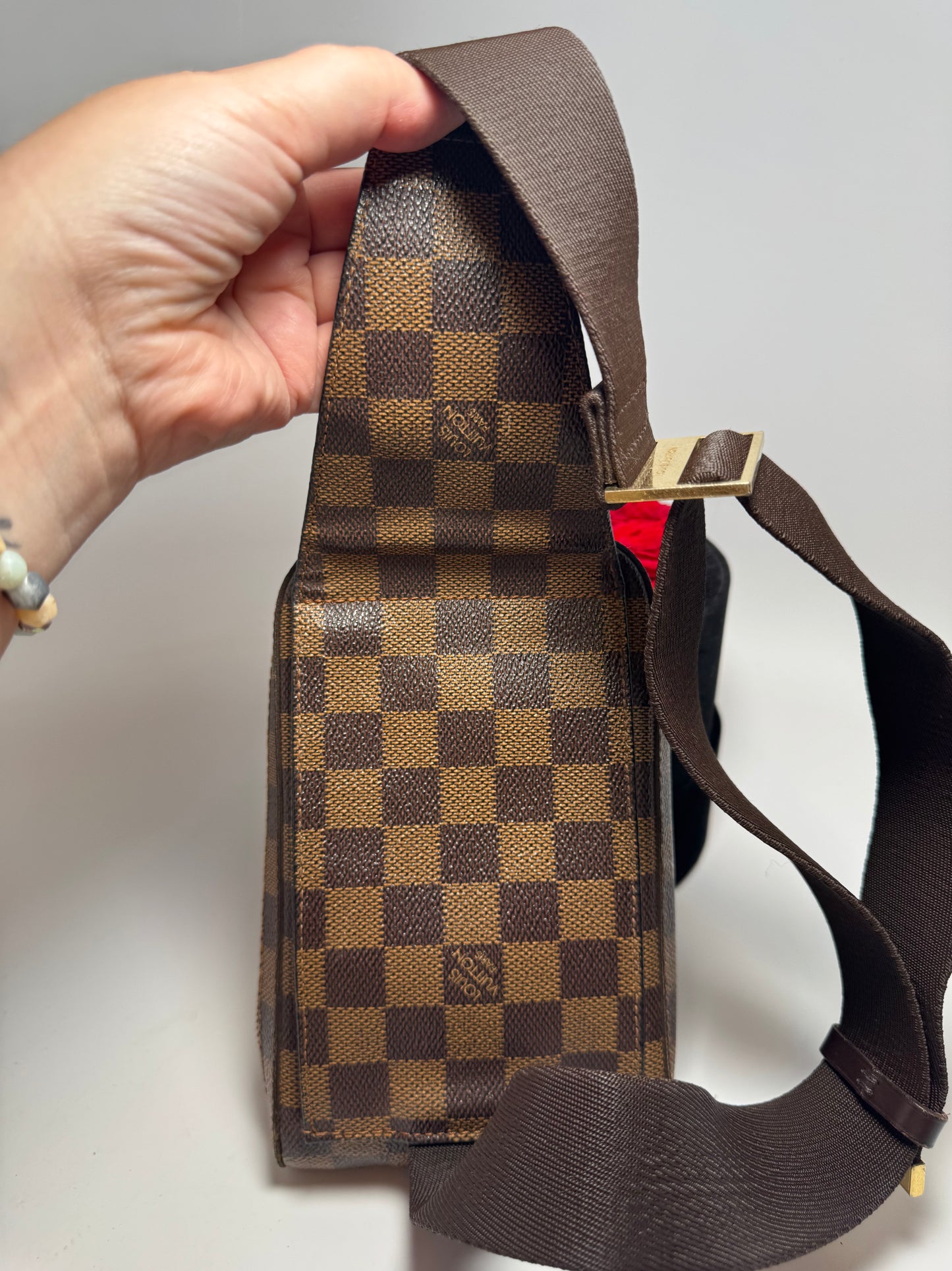 Louis Vuitton Geronimo Damier Ebene Bum Bag/Belt Bag