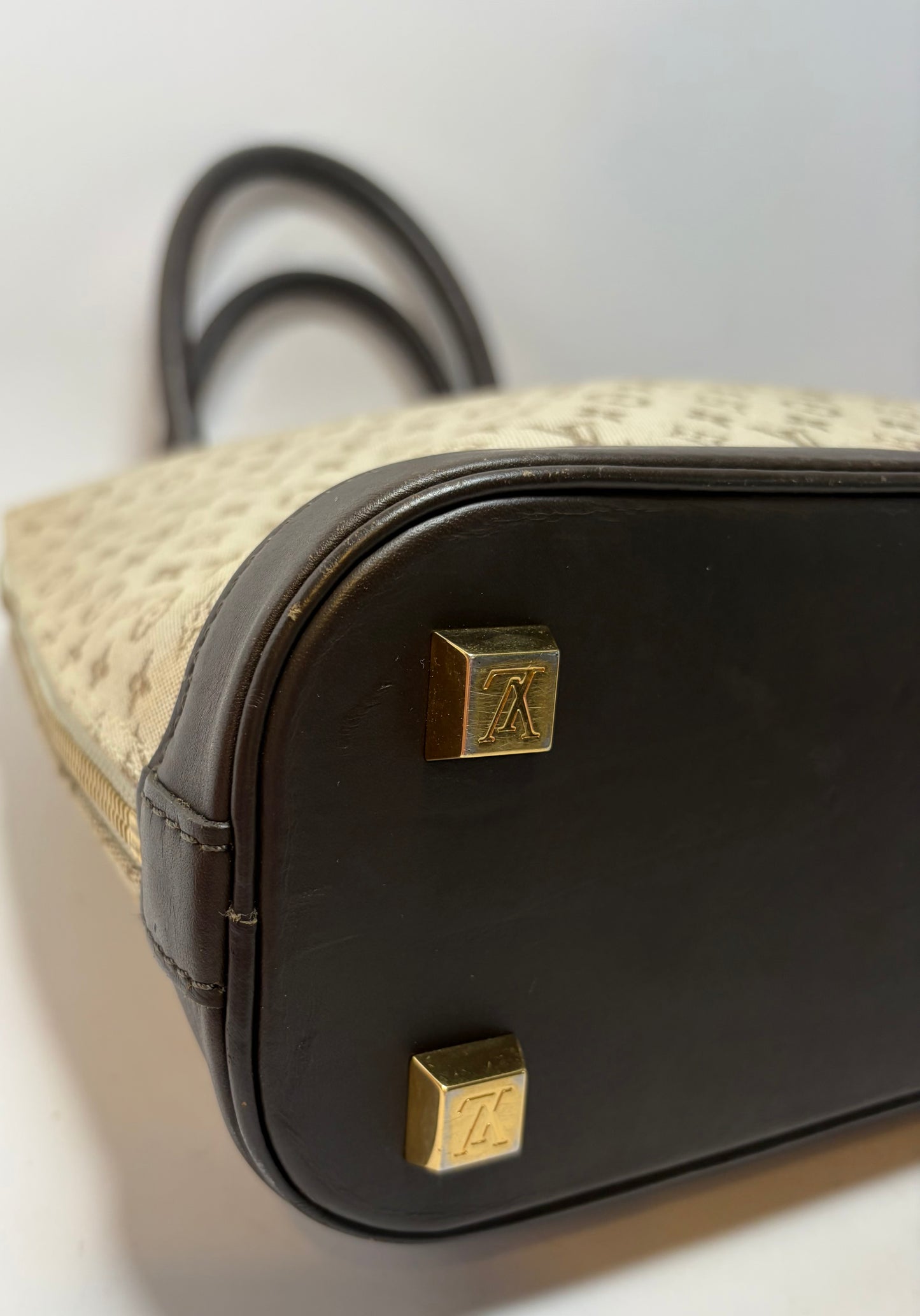 Louis Vuitton Mini Lin Alma Bag