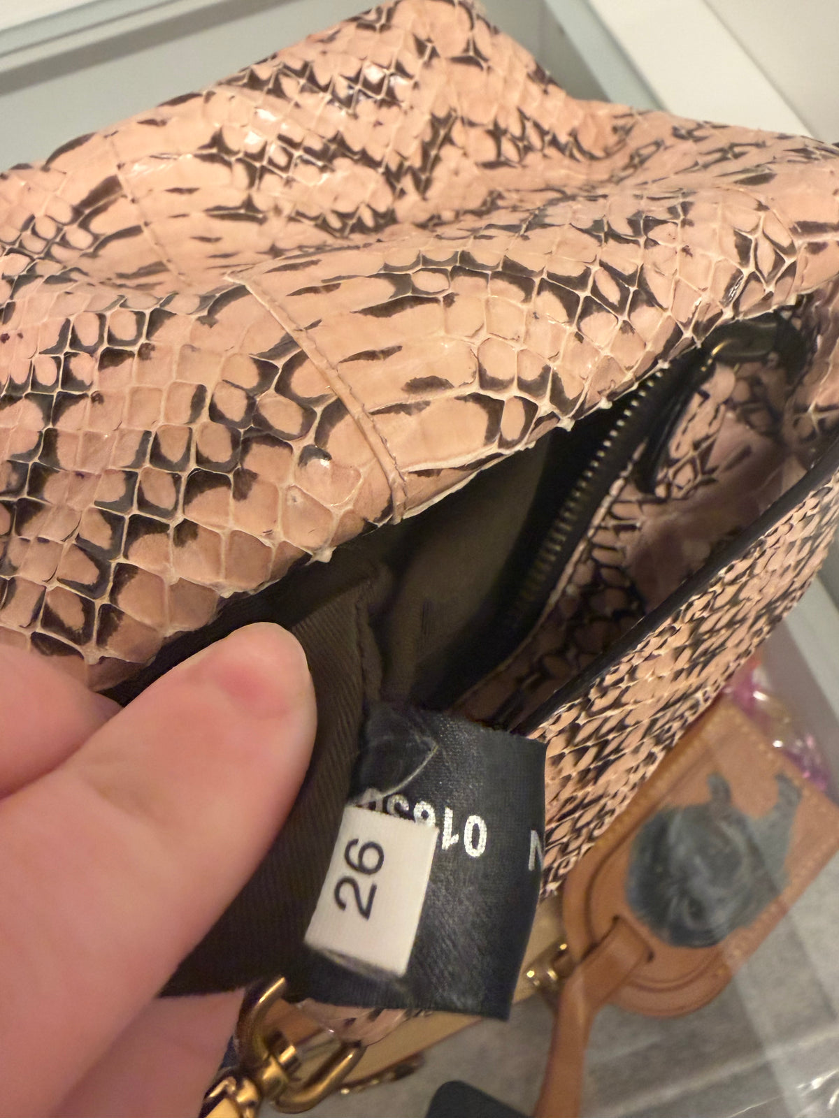 Miu Miu Python Mini Bag