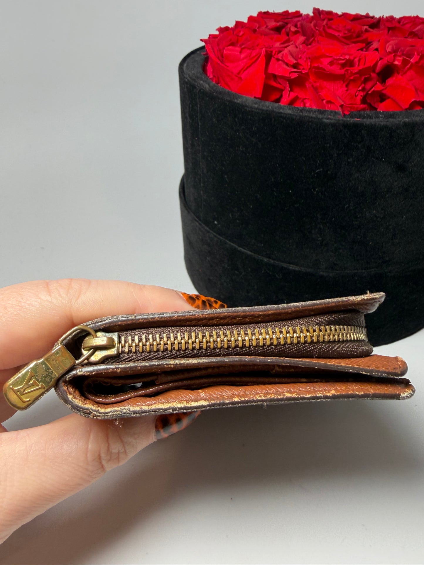 Louis Vuitton Monogram Zippy Compact Wallet