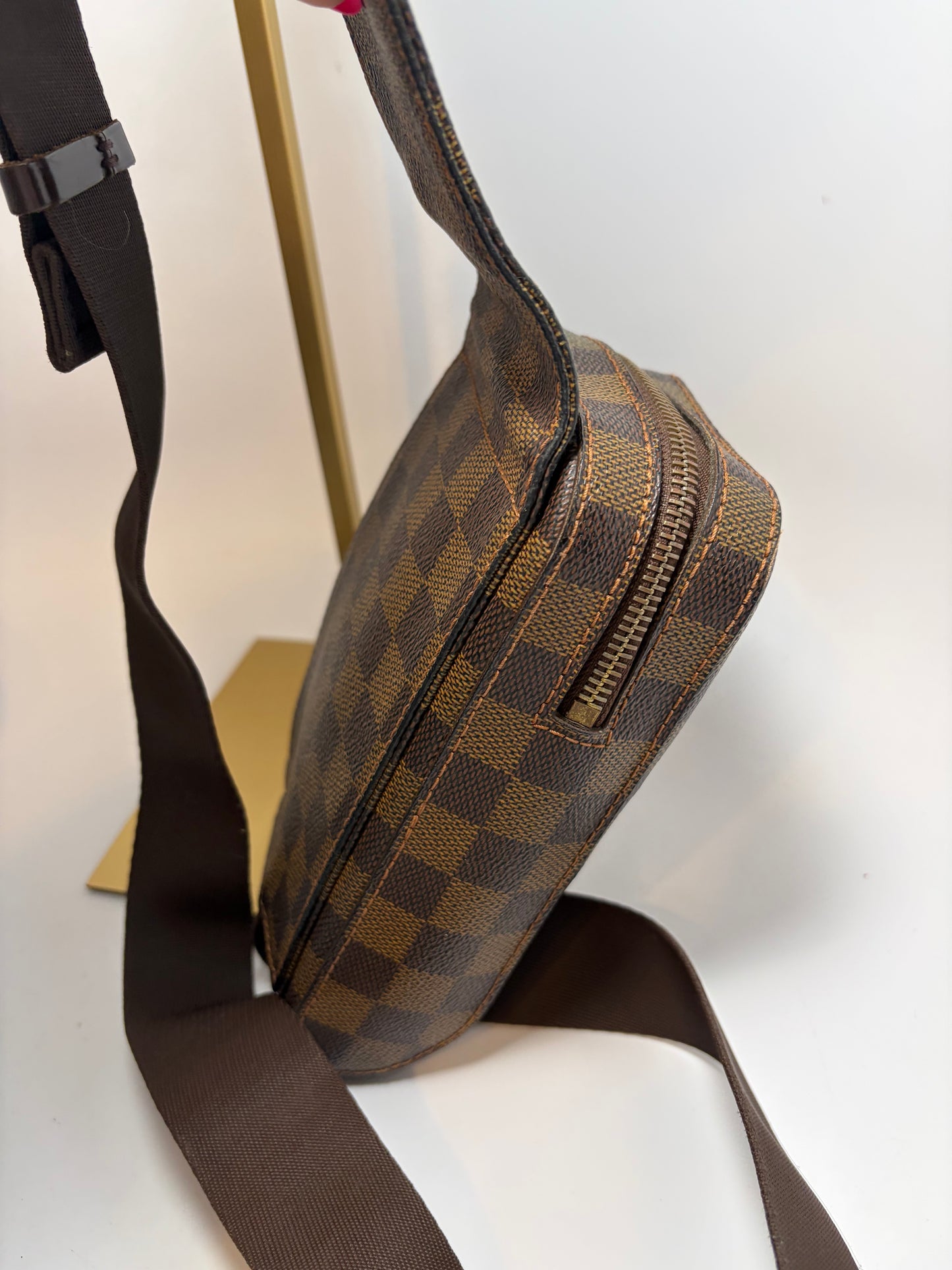 Louis Vuitton Damier Ebene Geronimo Bum Bag