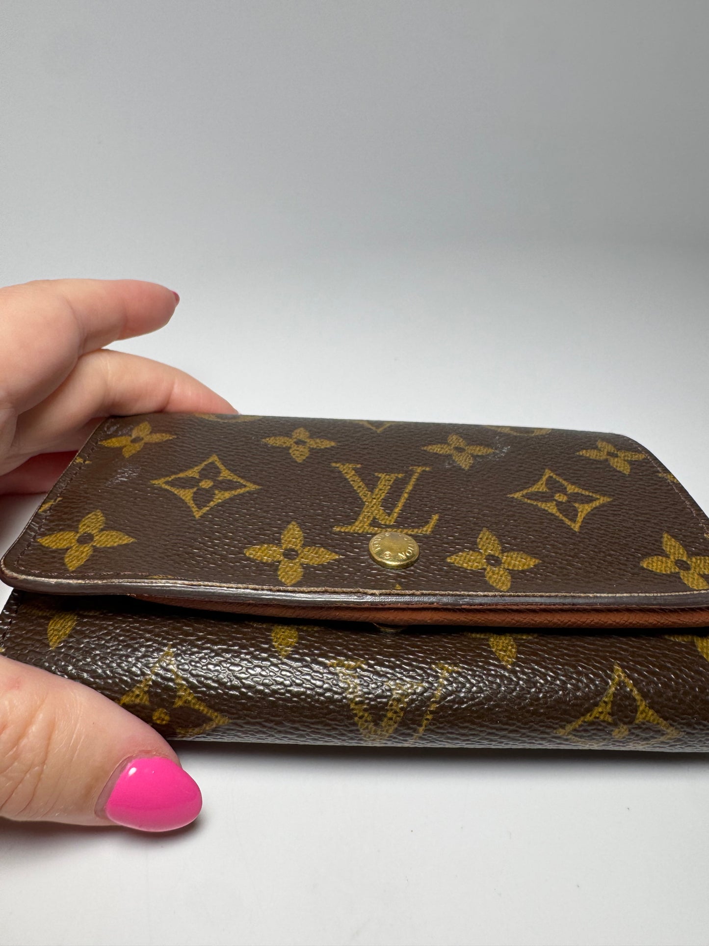 Louis Vuitton Porte Monnaie Billets stressor Monogram Snap Wallet-September 2004 France