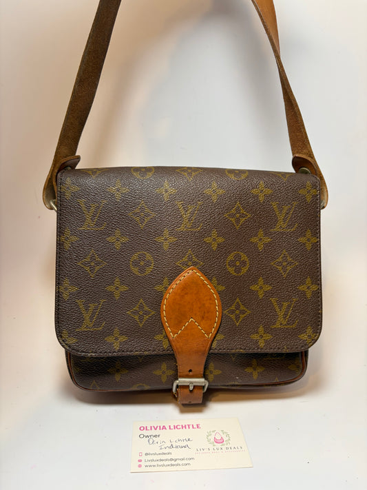 Louis Vuitton Cartouchière MM Monogram Crossbody