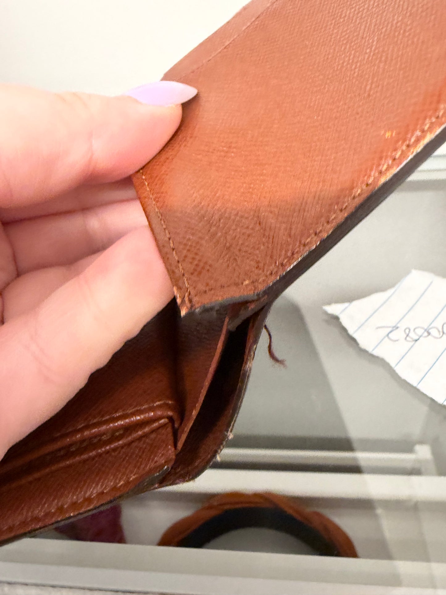Louis Vuitton Etui papier passport monogram wallet