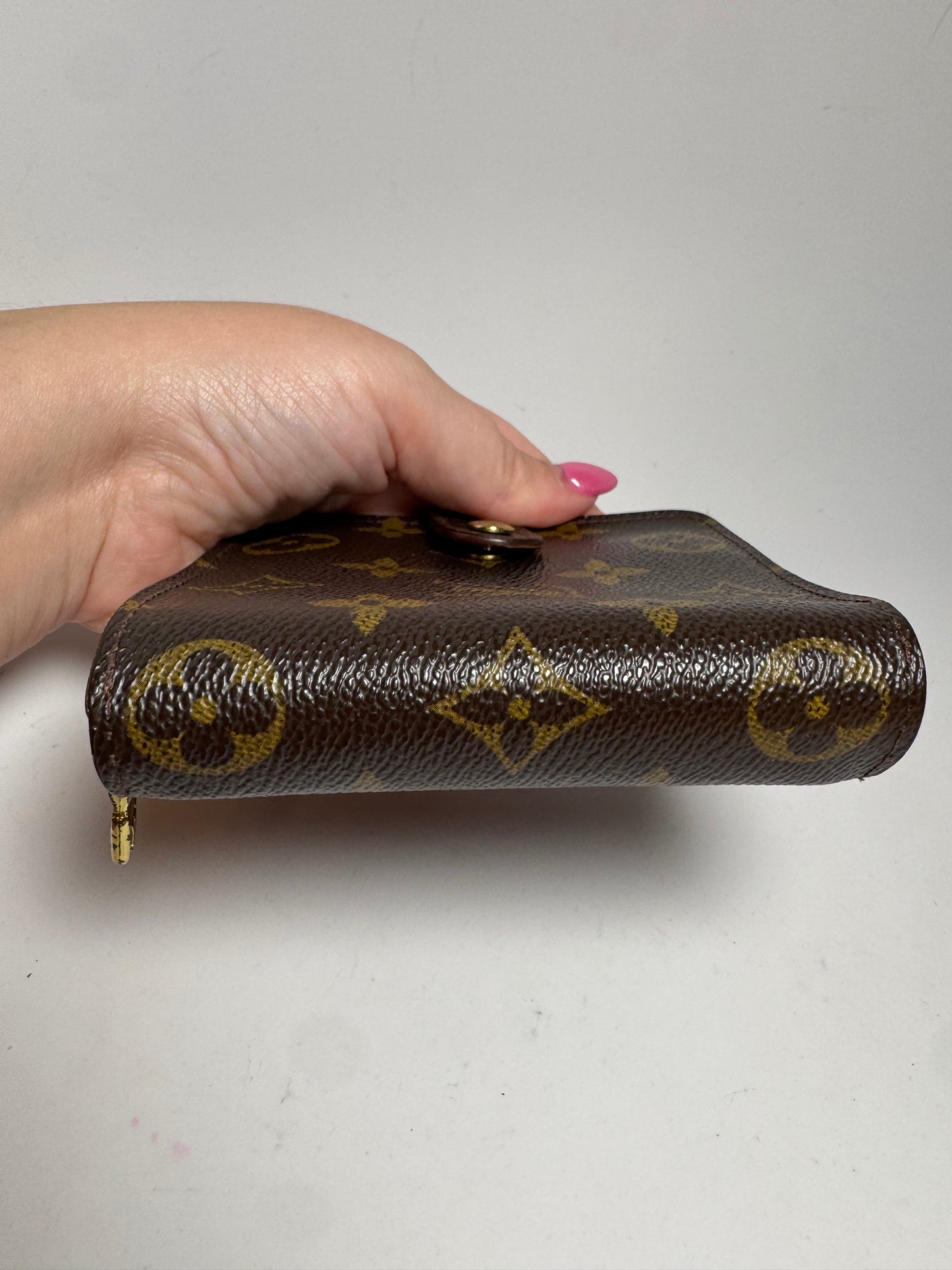 Louis Vuitton Monogram Compact Zippy Wallet Made in Spain, May 1998