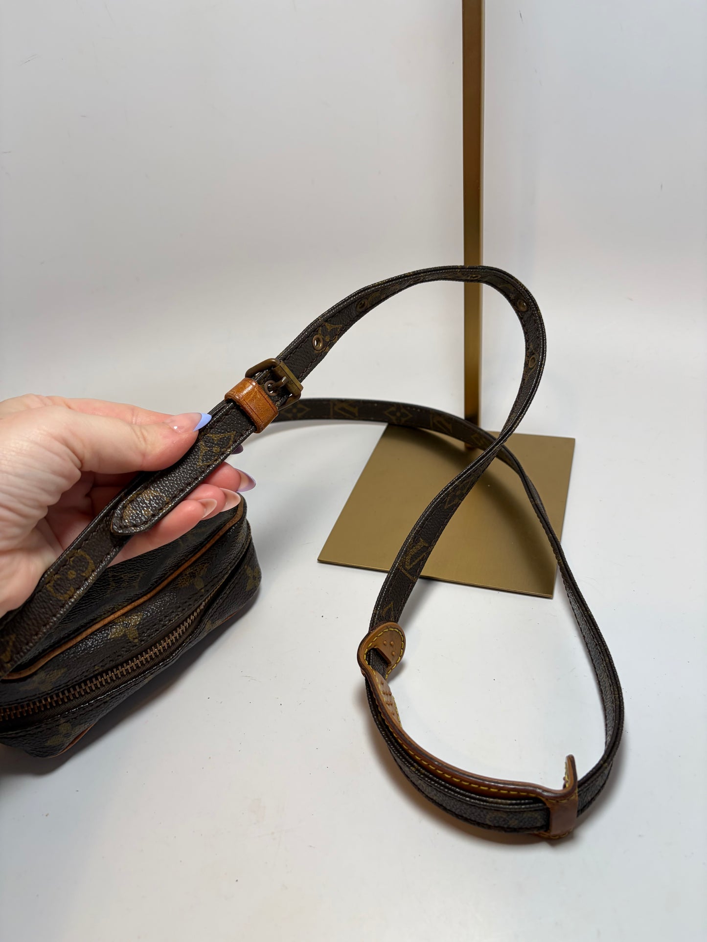 Louis Vuitton Danube Monogram Crossbody, Pre Date Code